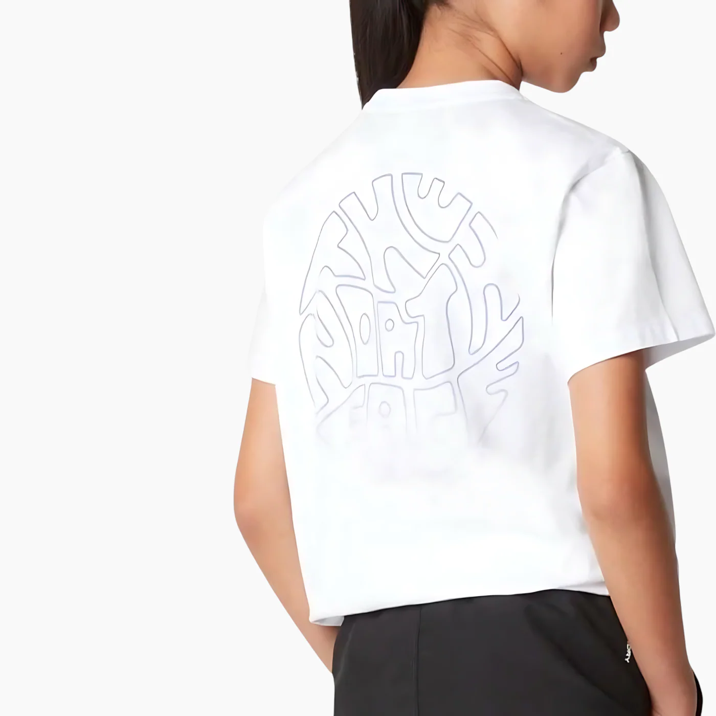 The North Face Girl's S/S Relaxed Graphic Tee T-Shirt - Image 9