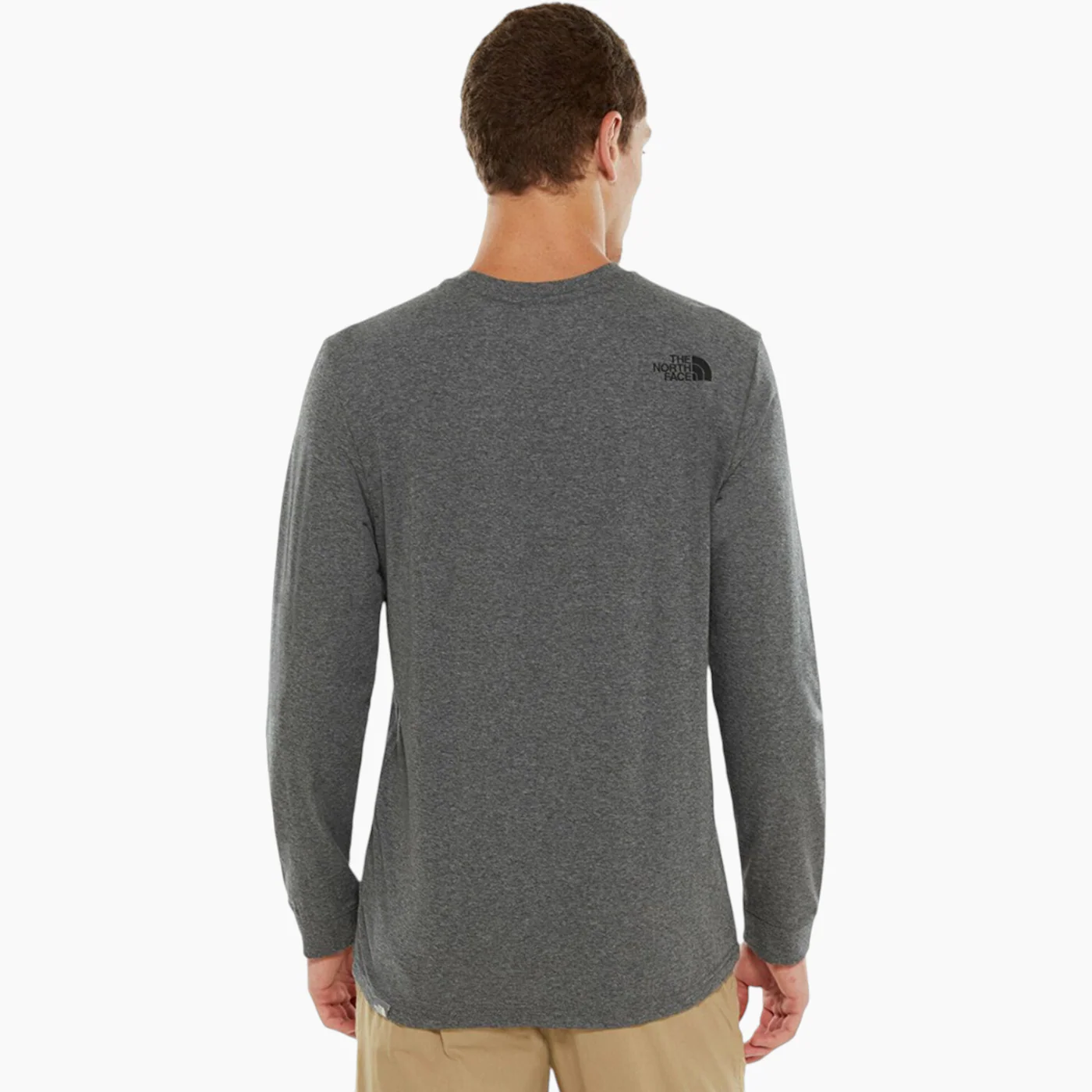 The North Face Men's L/S Simple Dome Tee T-Shirt - Image 3
