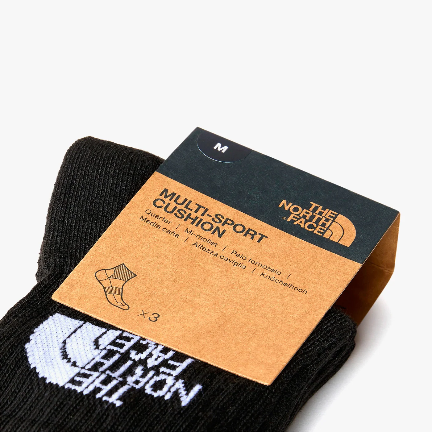The North Face Multi Sport Cush Quarter Sock 3 Pairs - Image 11