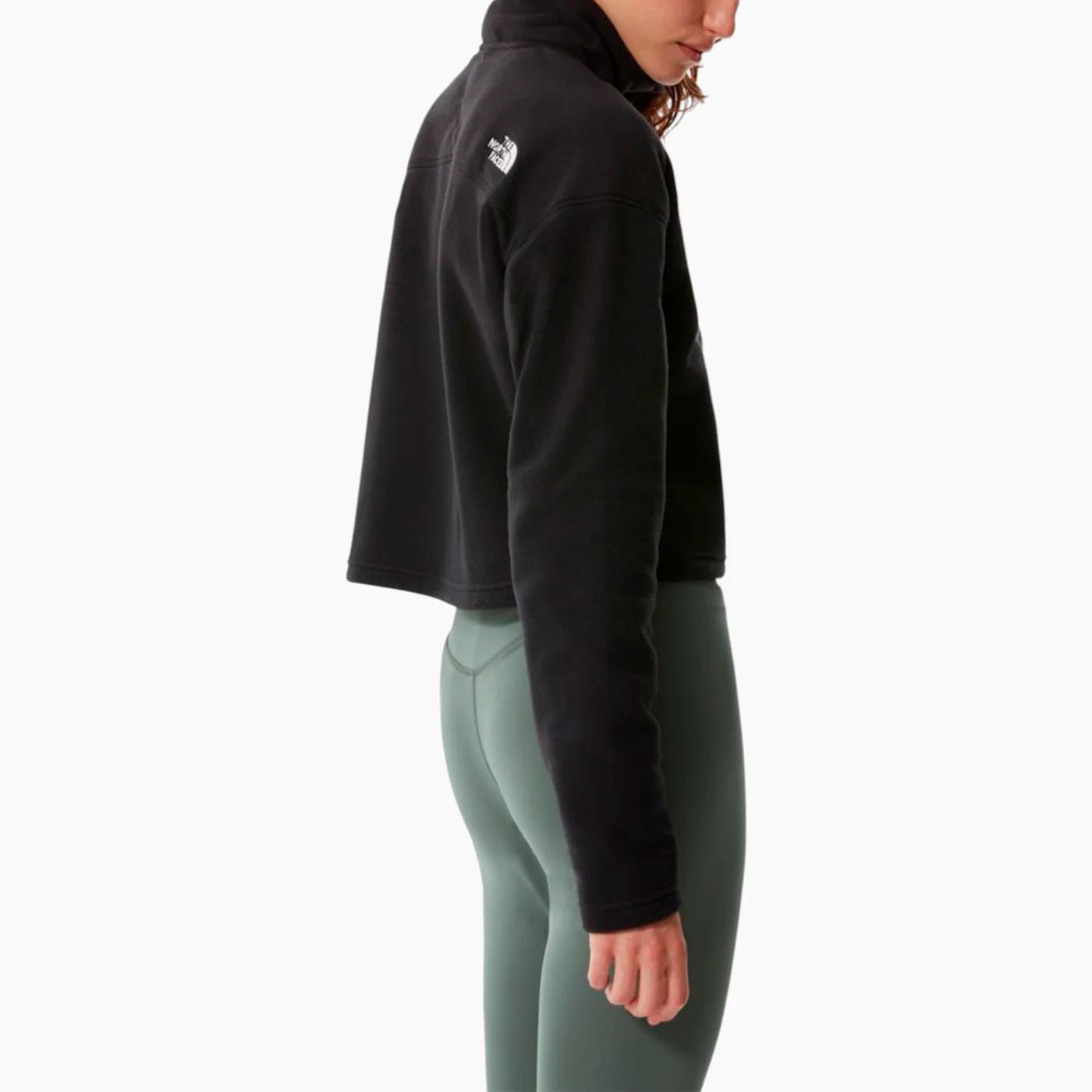 The North Face 100 Glacier Cropped 1/4 Zip Sweatshirt - Image 13