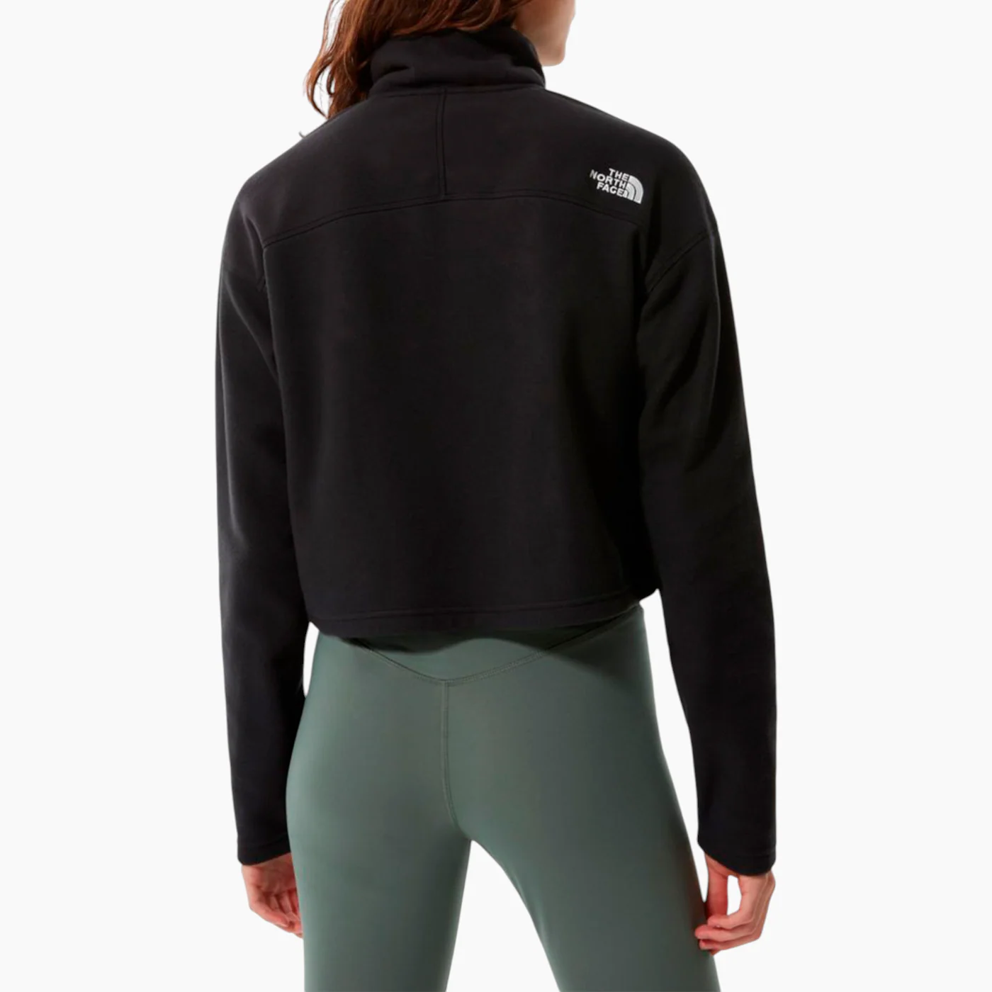The North Face 100 Glacier Cropped 1/4 Zip Sweatshirt - Image 14