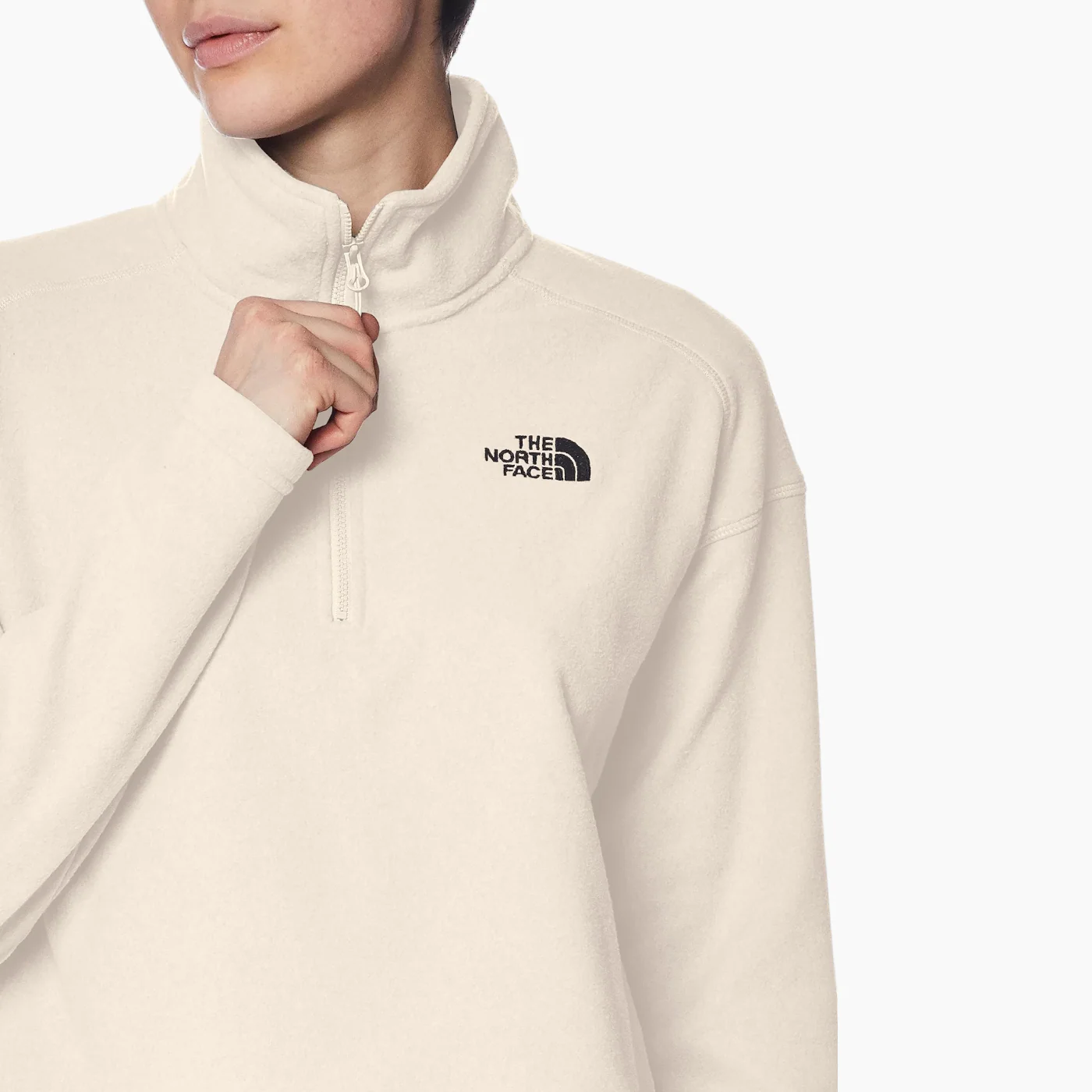 The North Face 100 Glacier Cropped 1/4 Zip Sweatshirt - Image 23