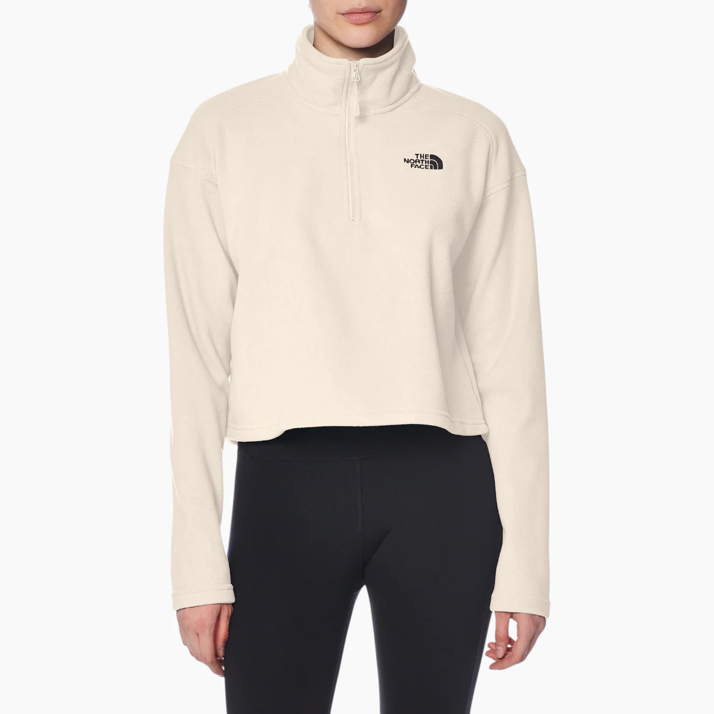 The North Face 100 Glacier Cropped 1/4 Zip Sweatshirt - Image 24