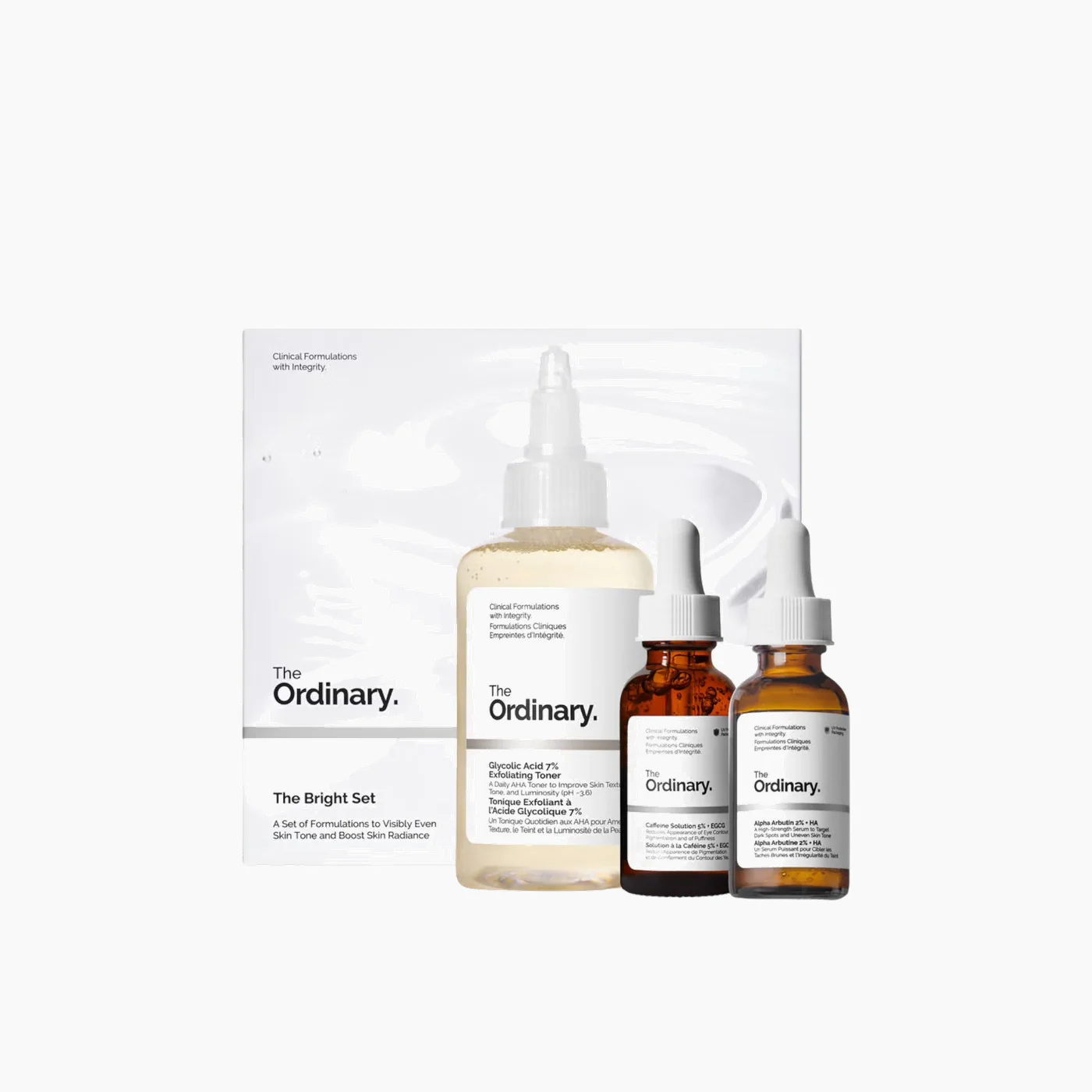 Dermalux The Ordinary's The Bright Set