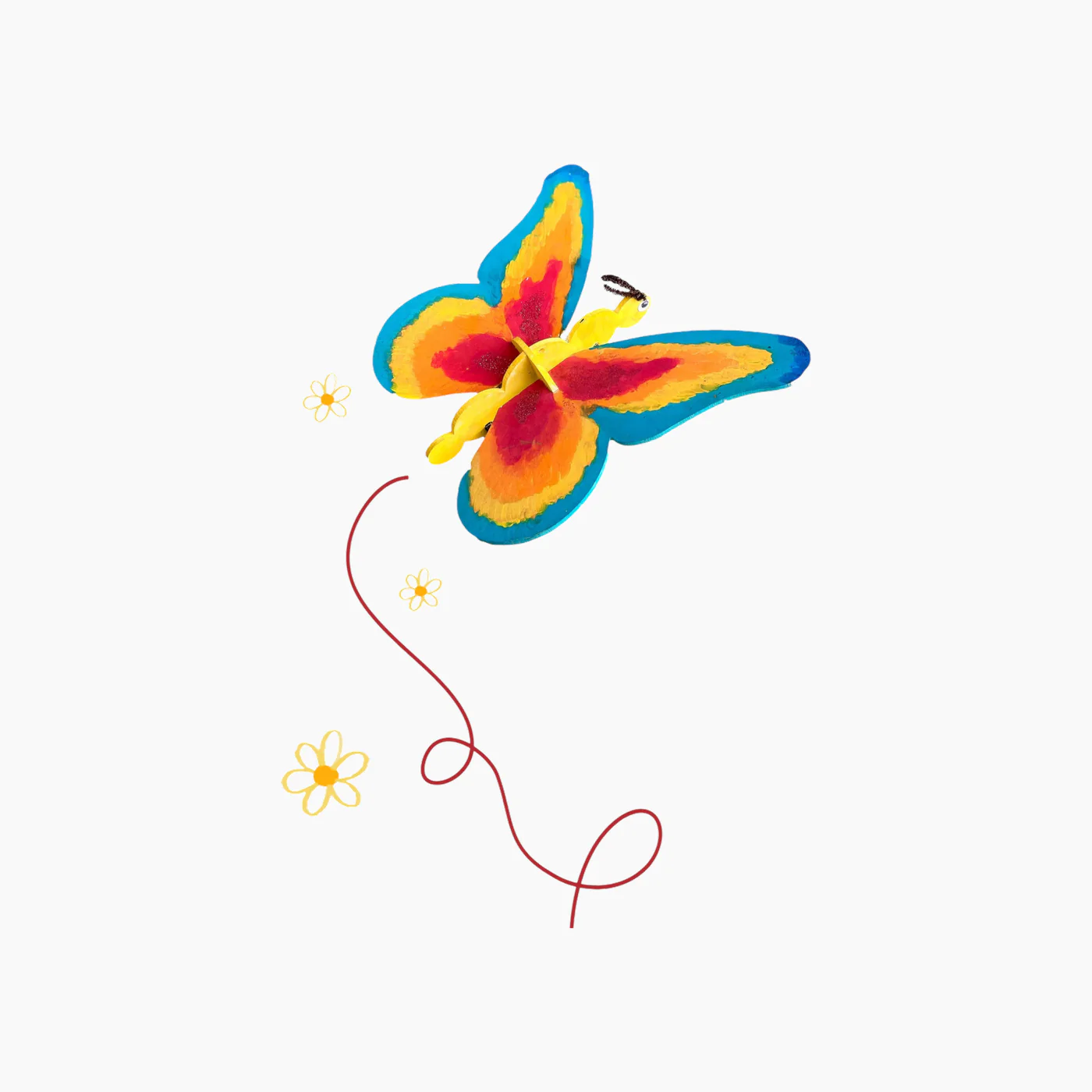 The Orenda Tribe Butterfly Craft Kit - Image 4