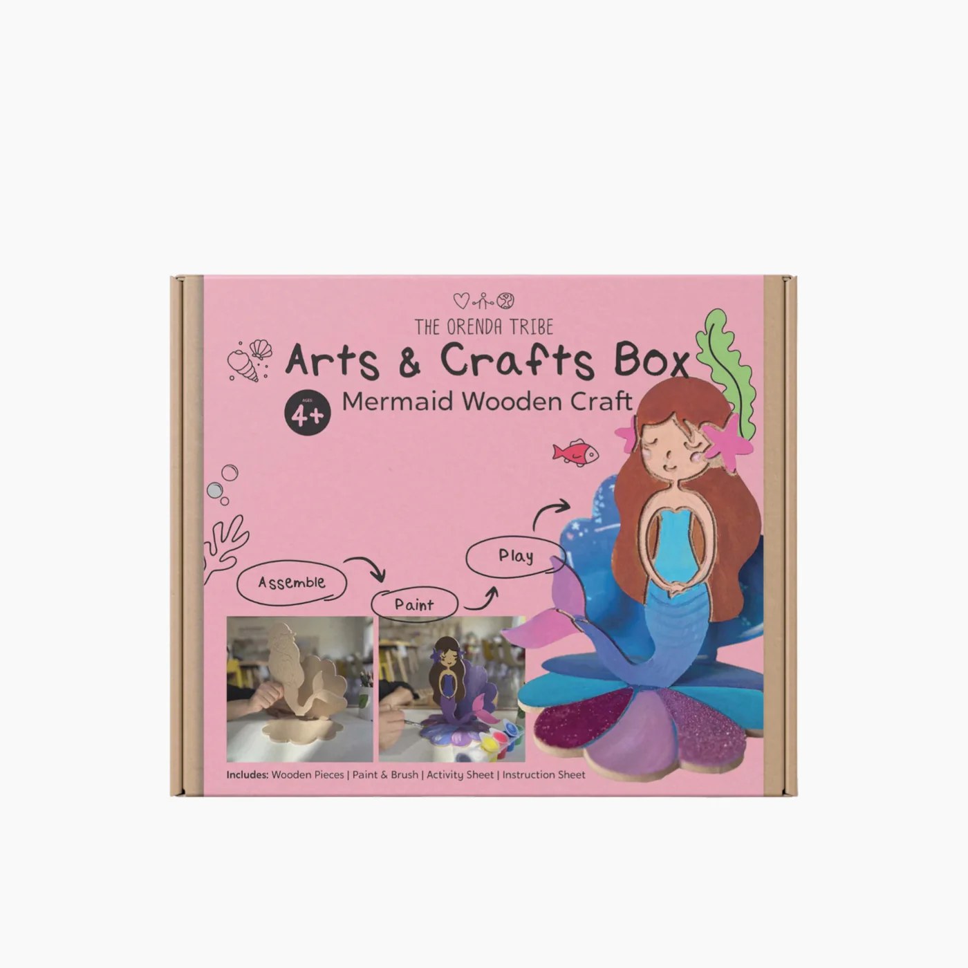 The Orenda Tribe Mermaid Arts & Craft Box