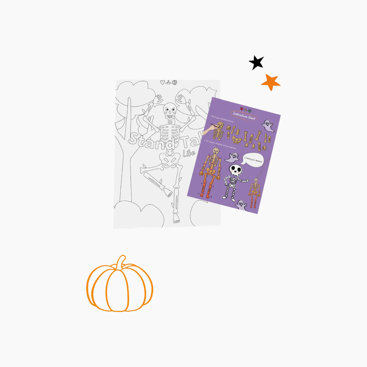 The Orenda Tribe Skeleton Arts & Craft Box - Image 3