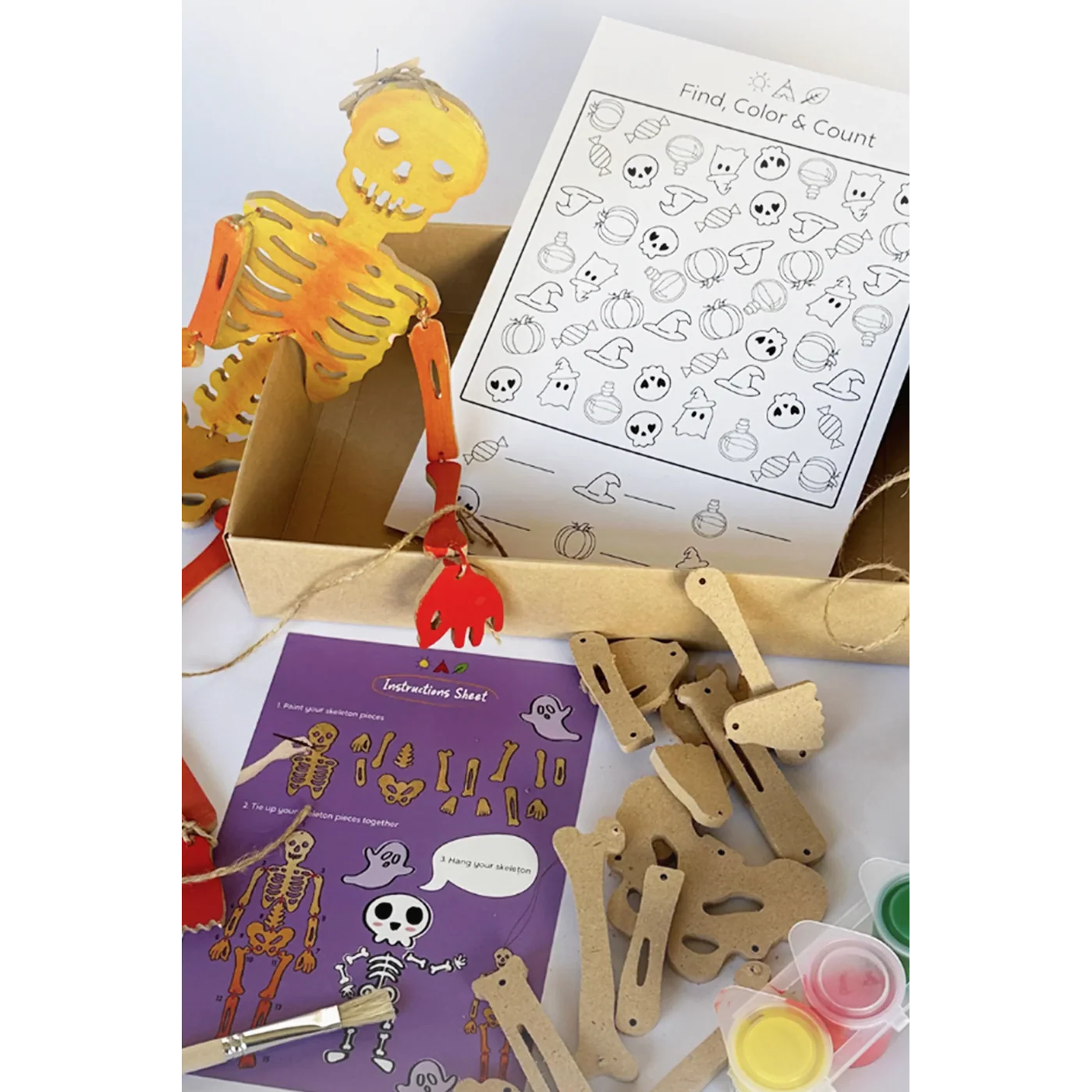 The Orenda Tribe Skeleton Arts & Craft Box - Image 5