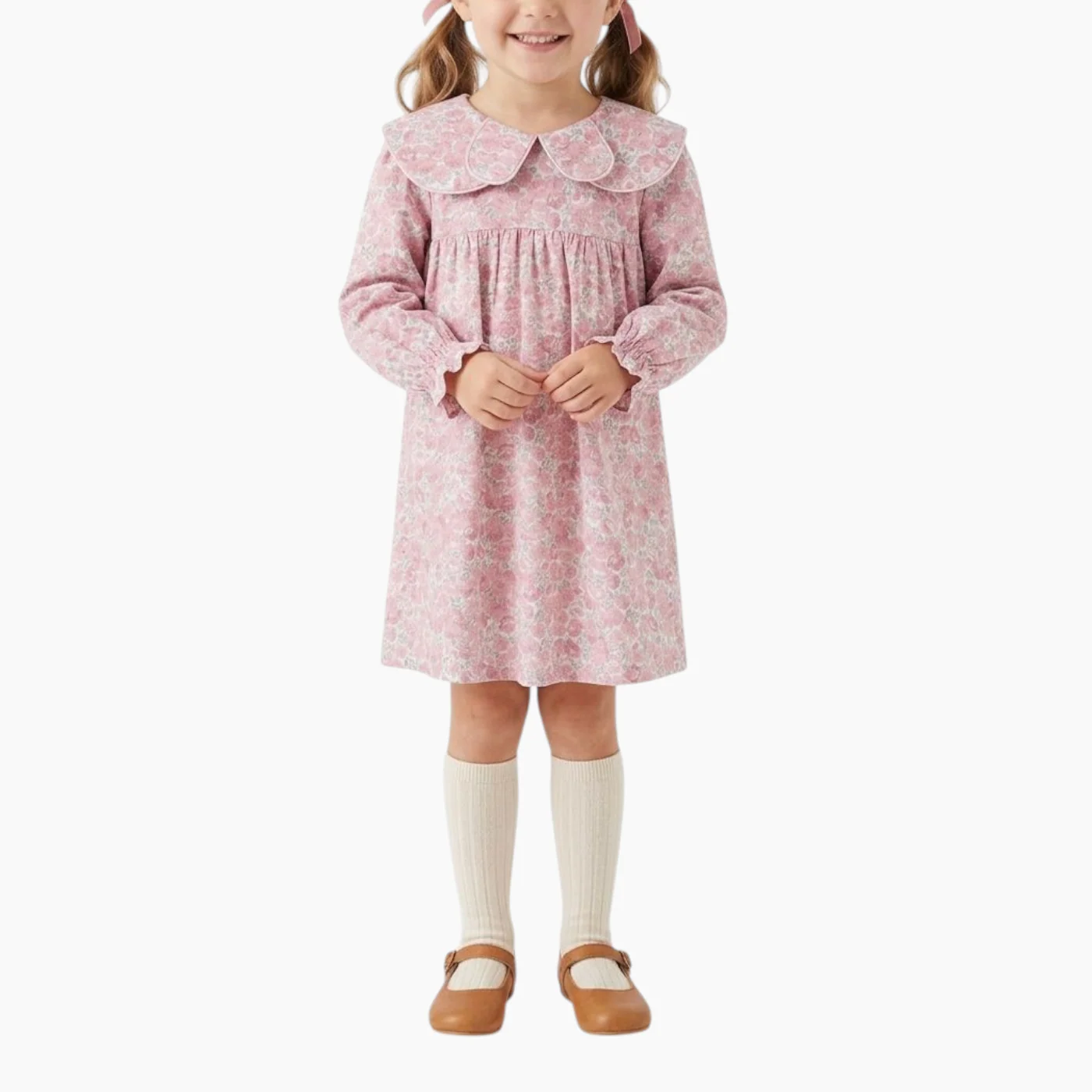 BeeBee The Petal & Pearl Scalloped Dress - Image 2