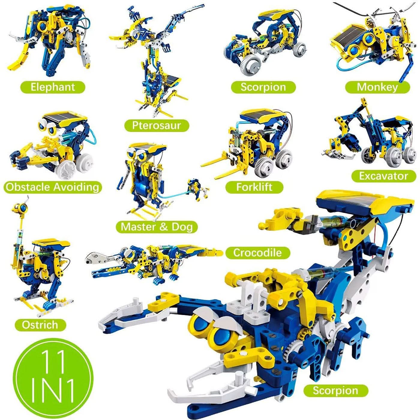 The Source 12 In 1 Solar Hydraulic Construction Kit - Image 12
