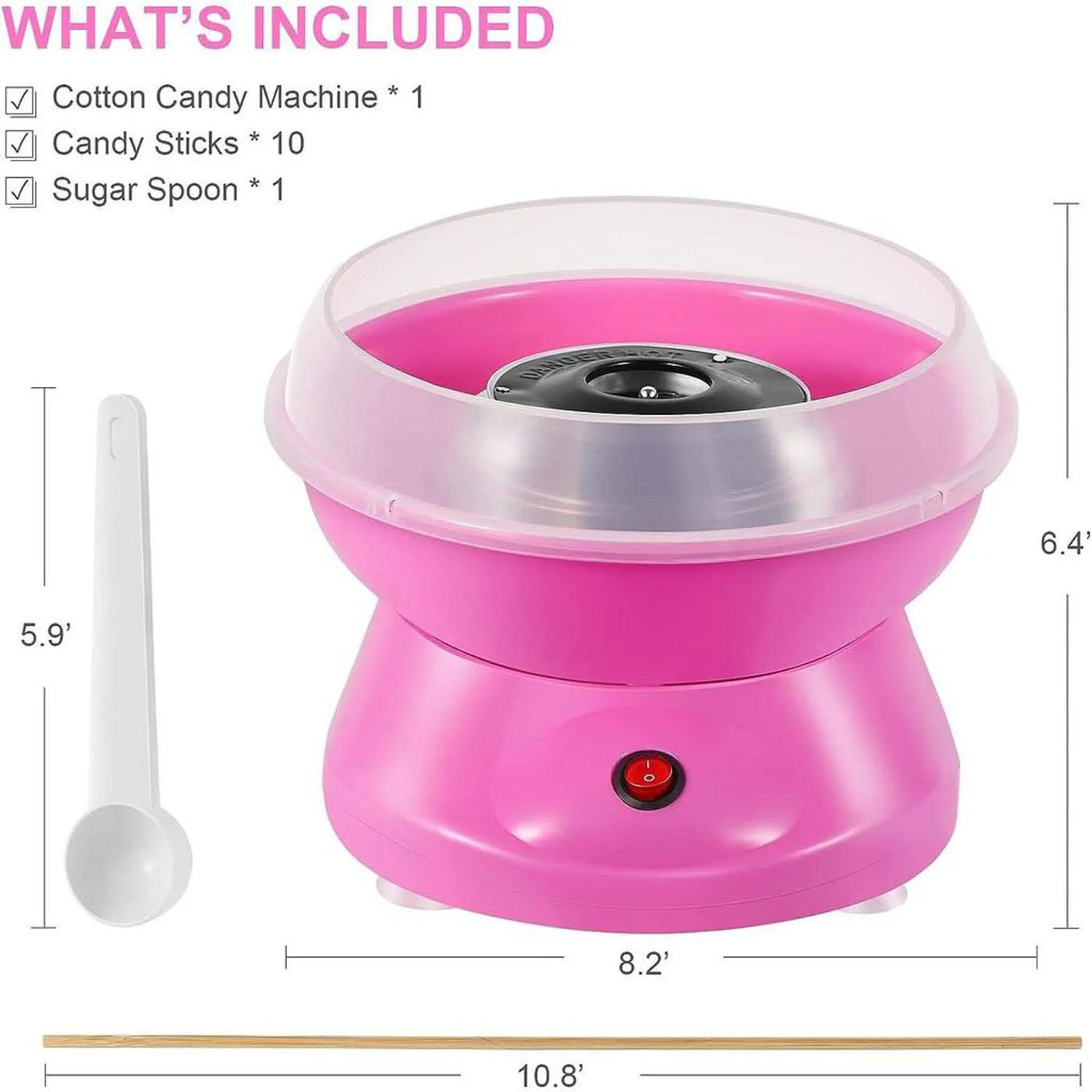 The Source Cotton Candy Floss Maker Machine - Image 3