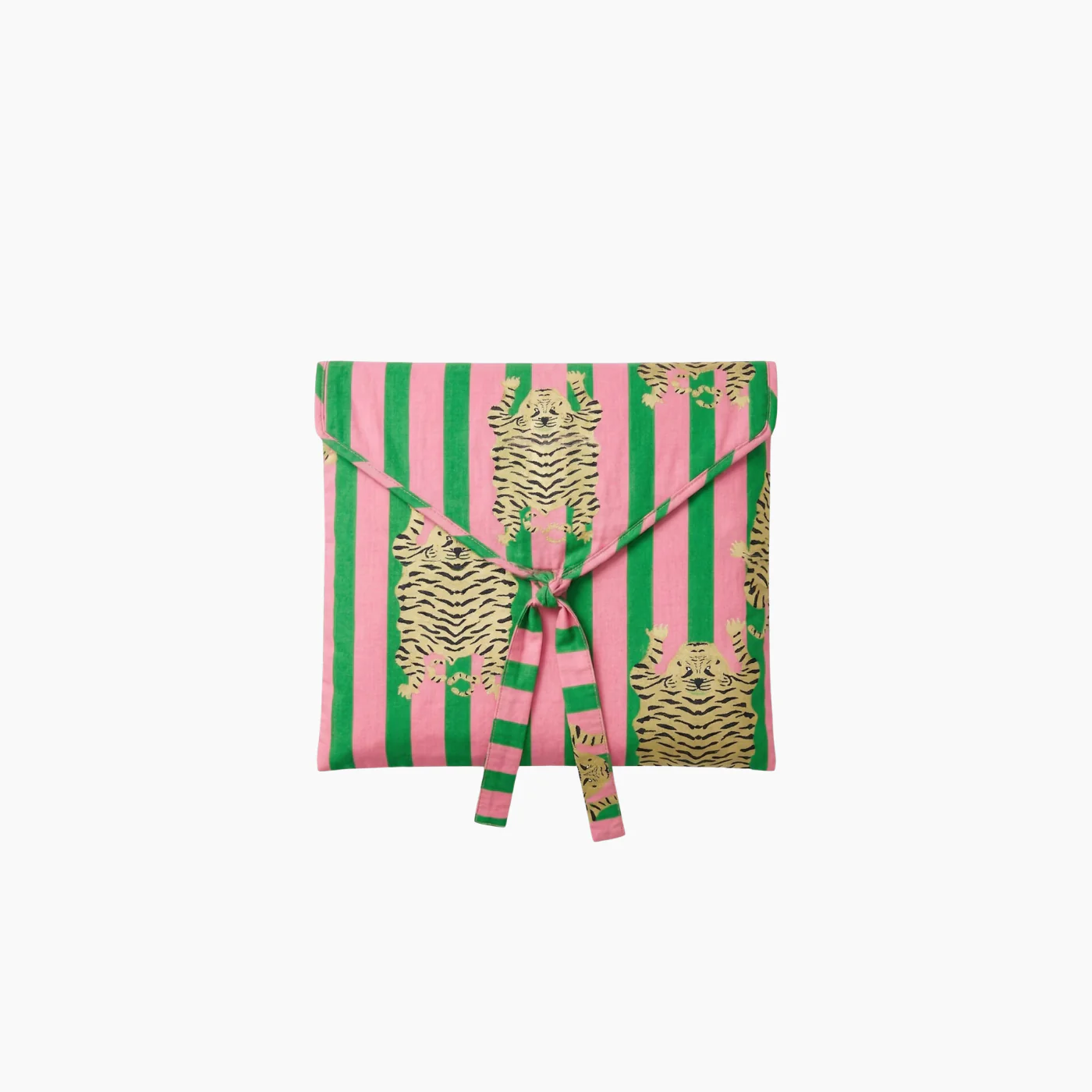 Eye of the Tiger Cotton Printed Pajama Set - Image 9
