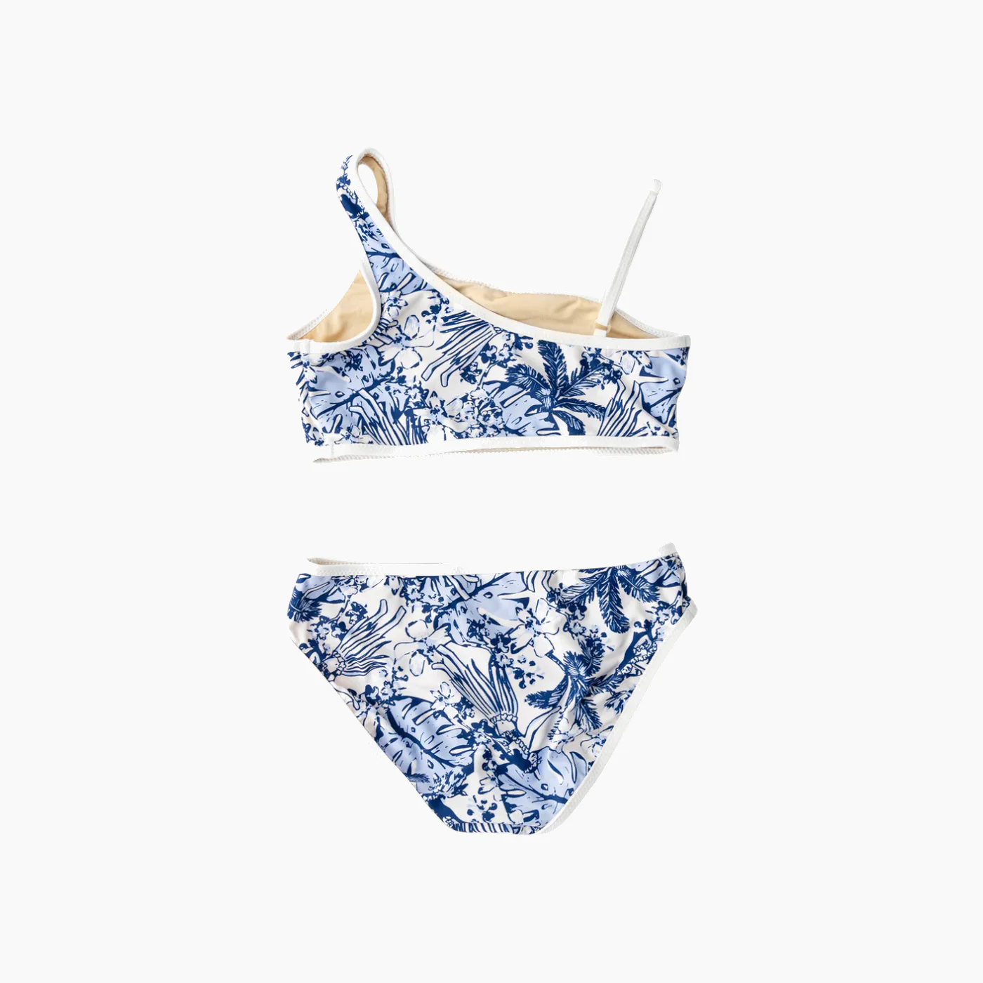 Shade Critters Tiki Tides Girls One Shoulder Two Piece Swimsuit - Image 2