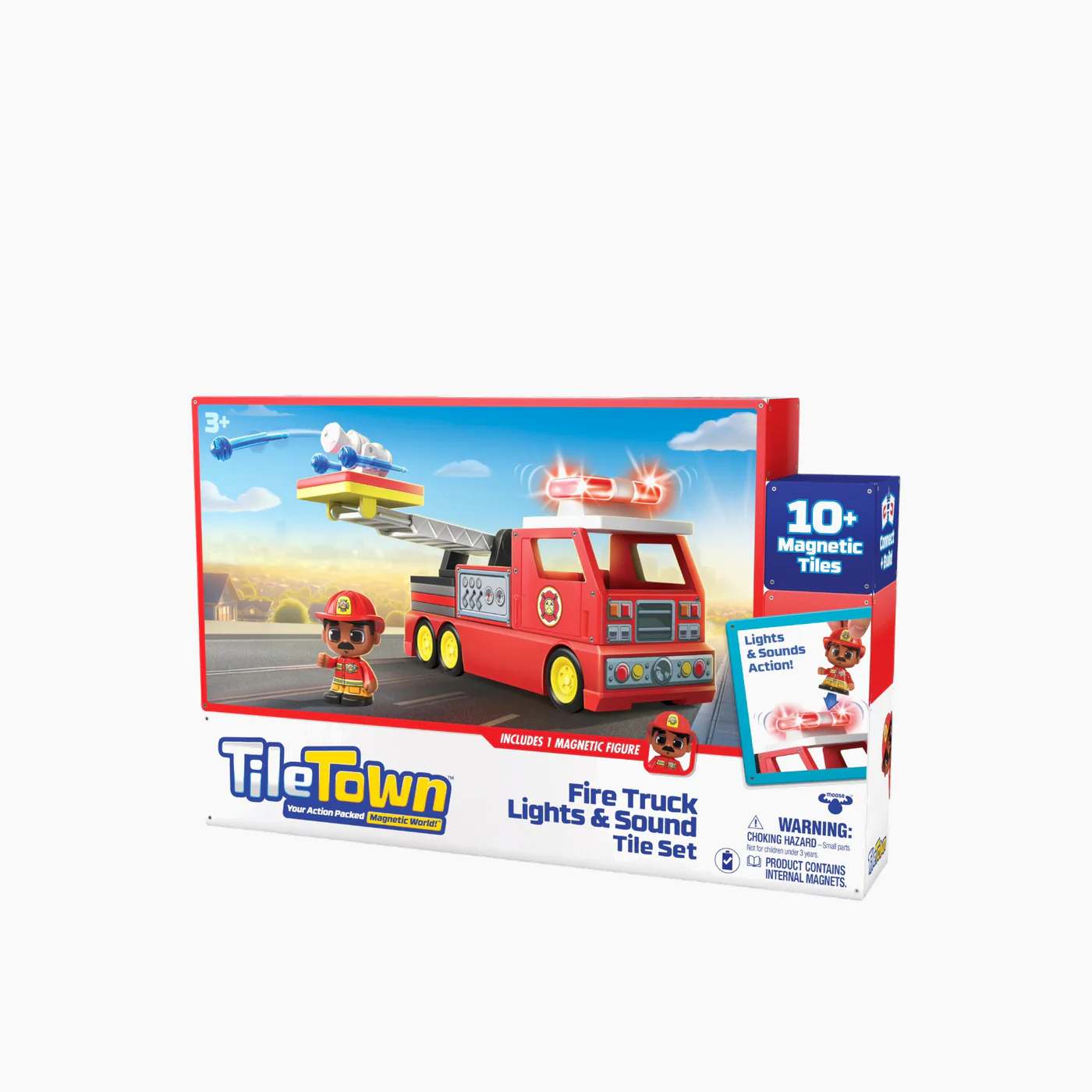 Tile Town Fire Truck Lights & Sounds Tile Set - Image 3