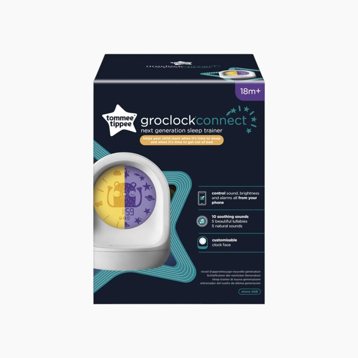 Tommee Tippee Timekeeper Sleep Trainer Clock - Image 4