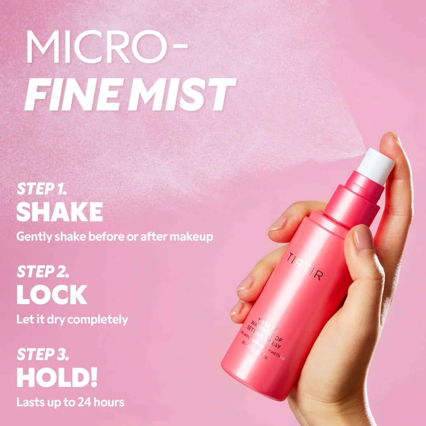 Tirtir Mask Fit Waterproof Setting Spray - Image 5