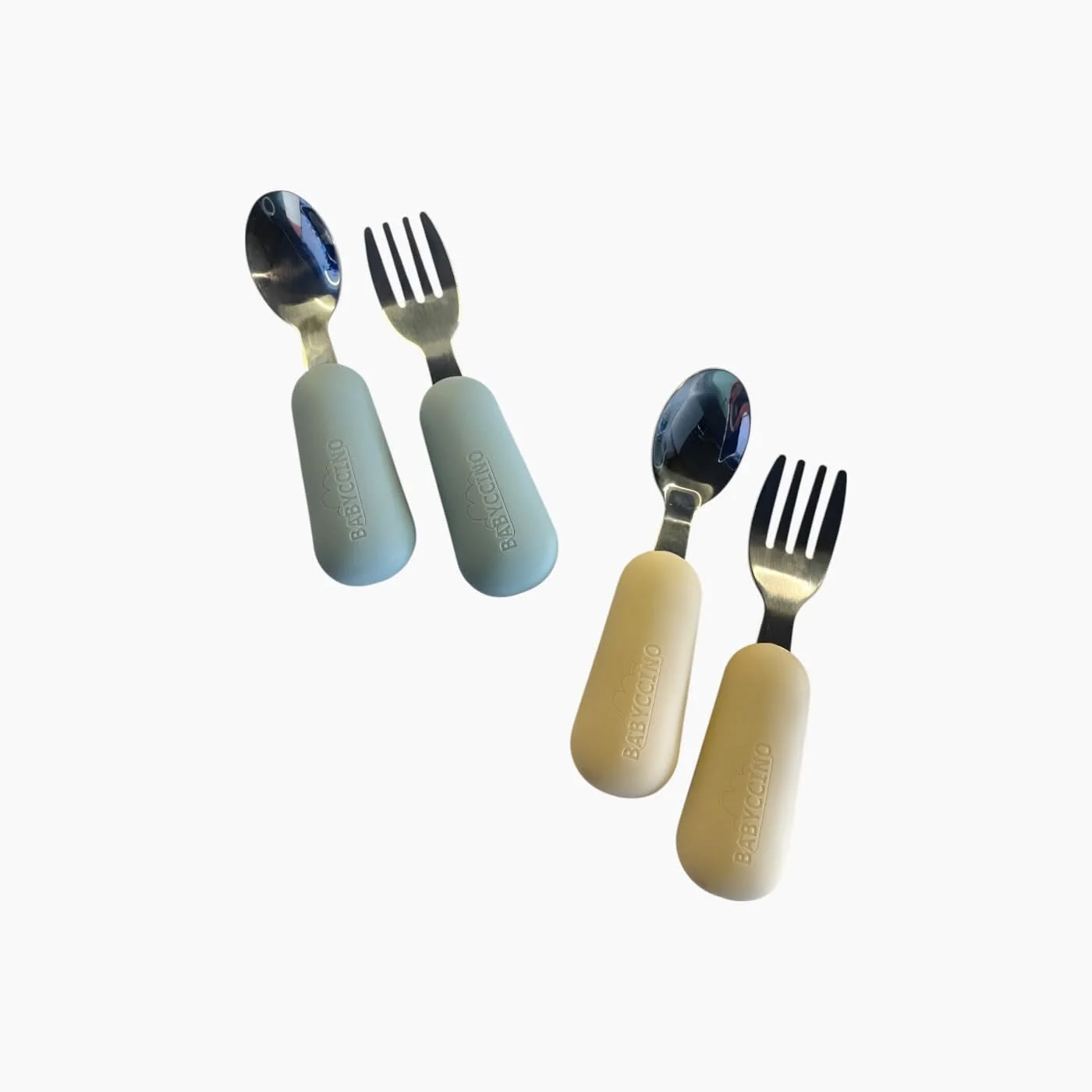 Babyccino Toddler Spoon & Fork Set - Image 5