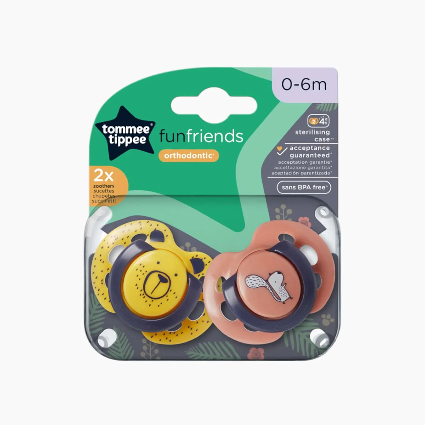 Tommee Tippee 2 Fun Friends Soother - Image 27