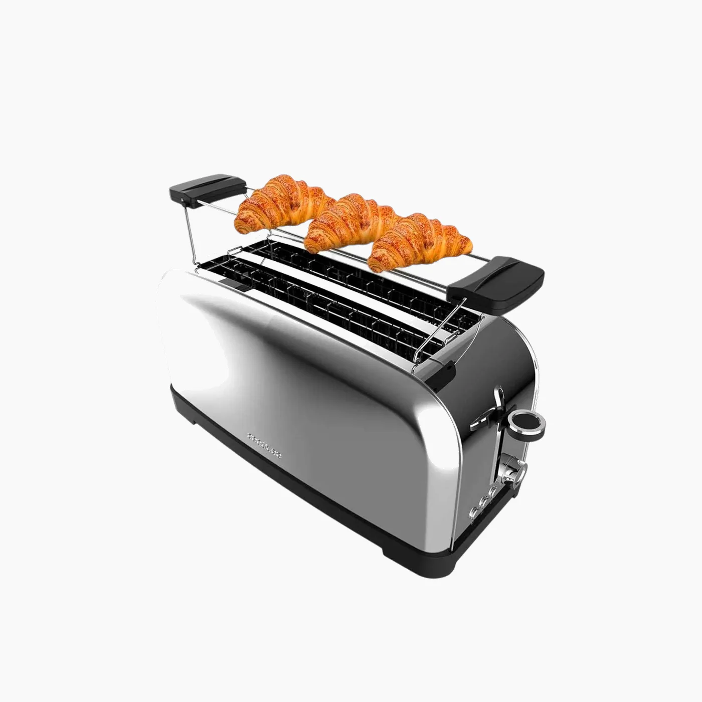 Cecotec Tostador vertical Toastin' time 1500 Inox