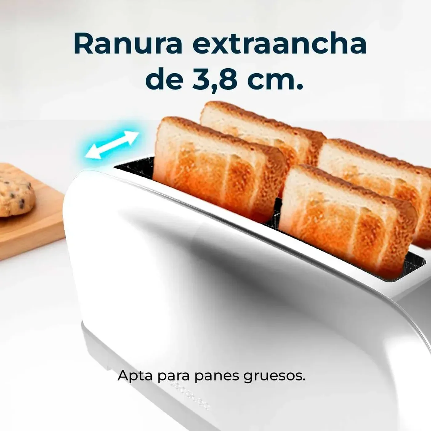 Cecotec Tostador vertical Toastin' time 1500 Inox - Image 6