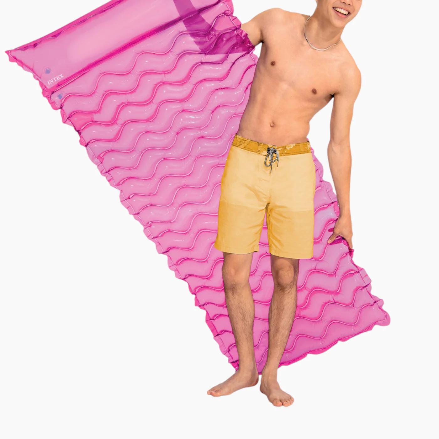 Intex Tote-N-Float Wave Mat Pool Lounger - Image 2