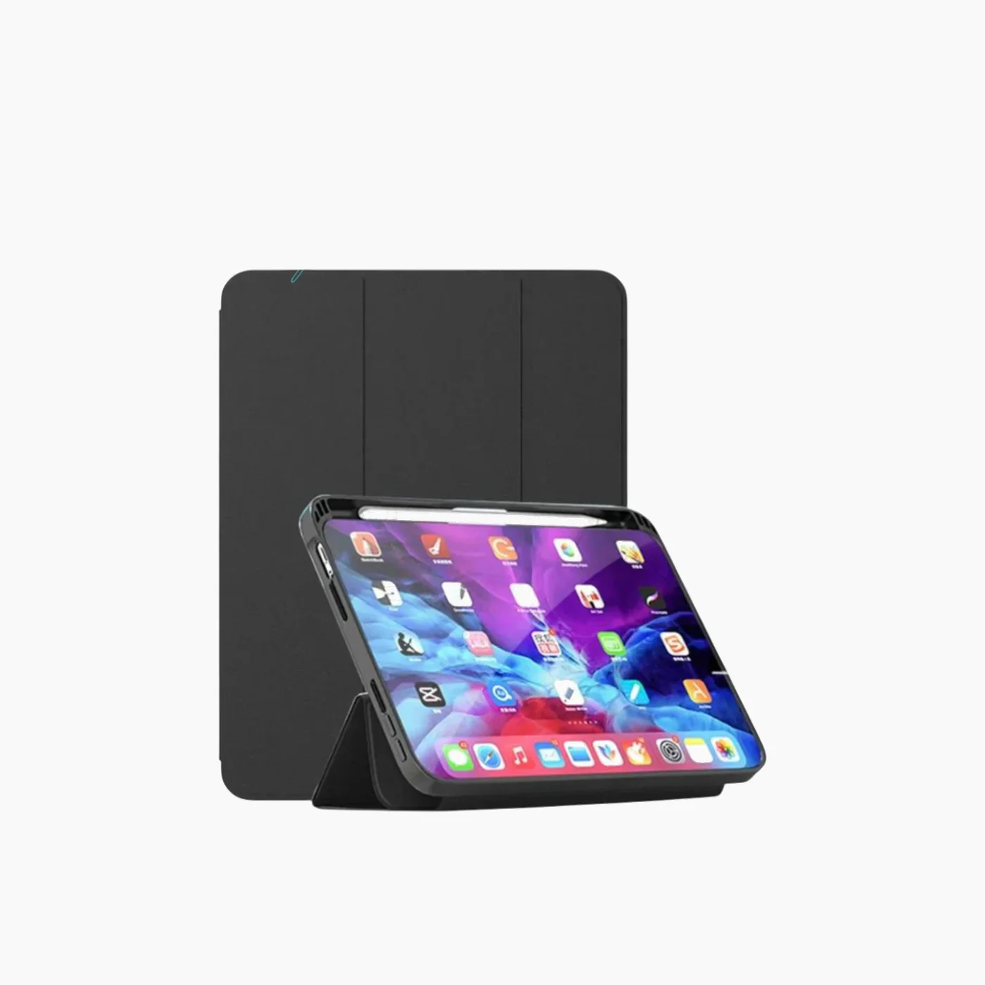 TOTU AA-154 Curtain Series iPad Leather Case