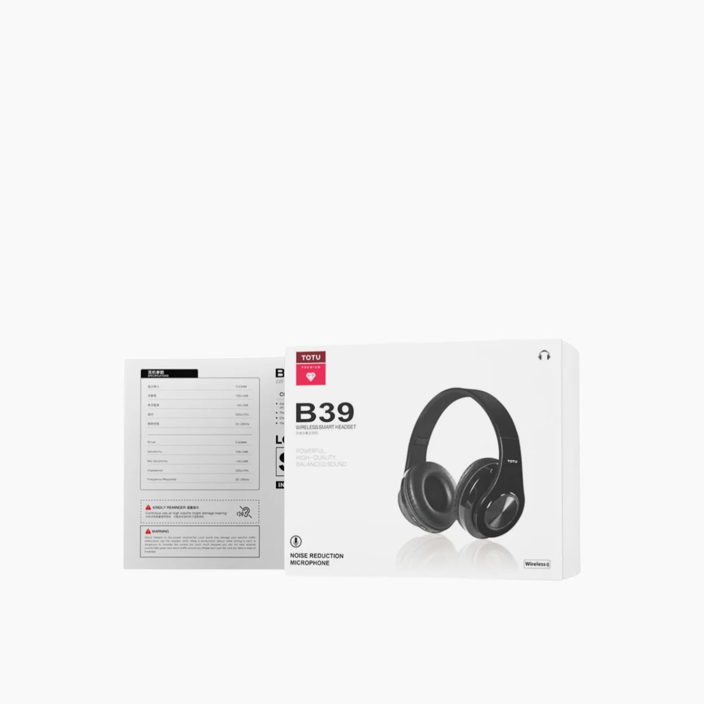 TOTU B39 Wireless Headset - Image 6