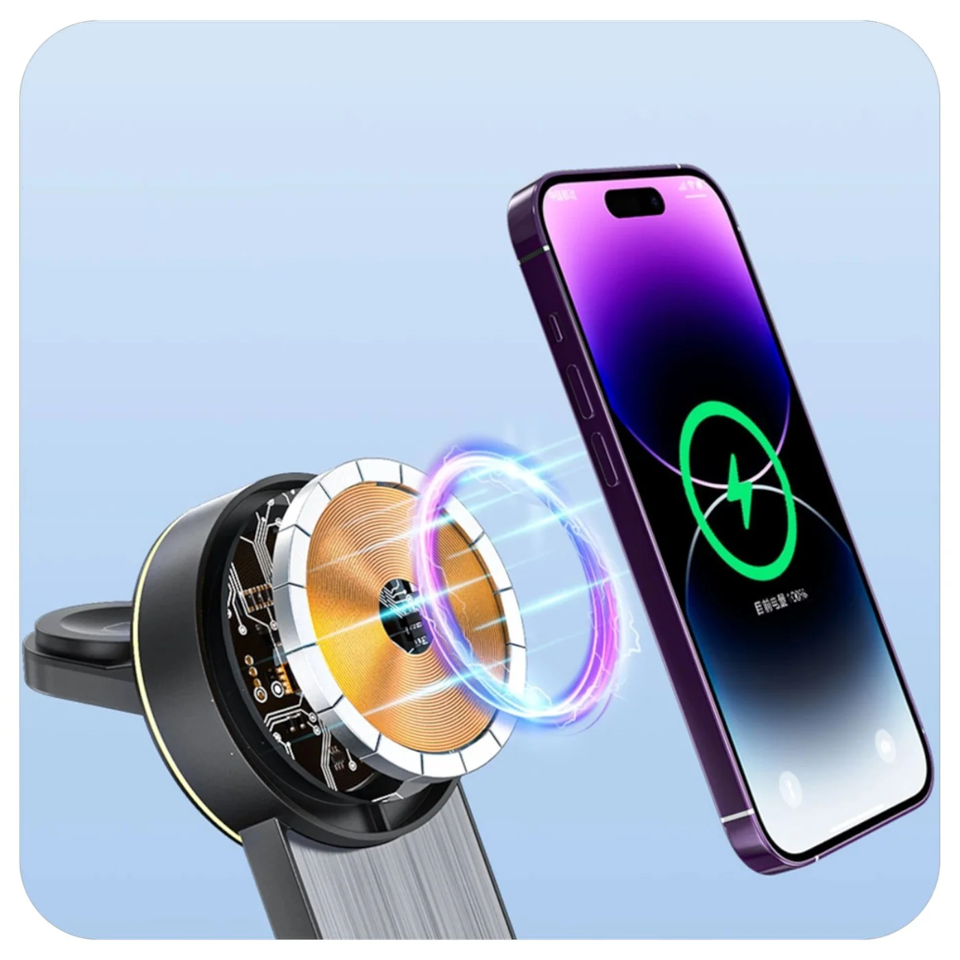 Totu CW-1-W 3-in-1 Magnetic Wireless Charger - Image 6