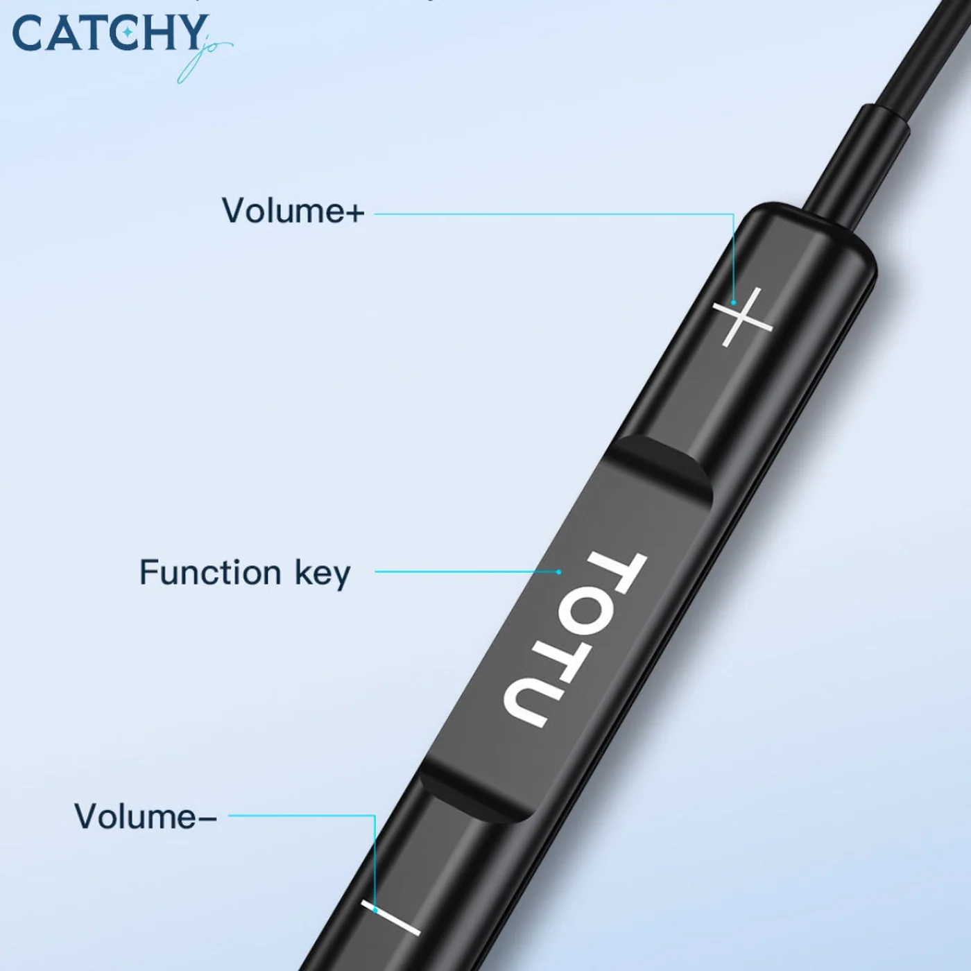 TOTU EP-3 Cable Control Earphone - Image 2