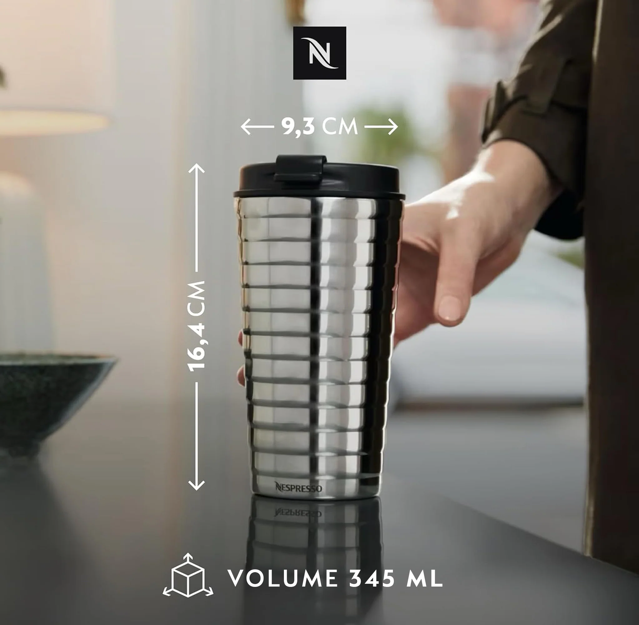 Nespresso Touch Travel Mug 380ml - Image 3