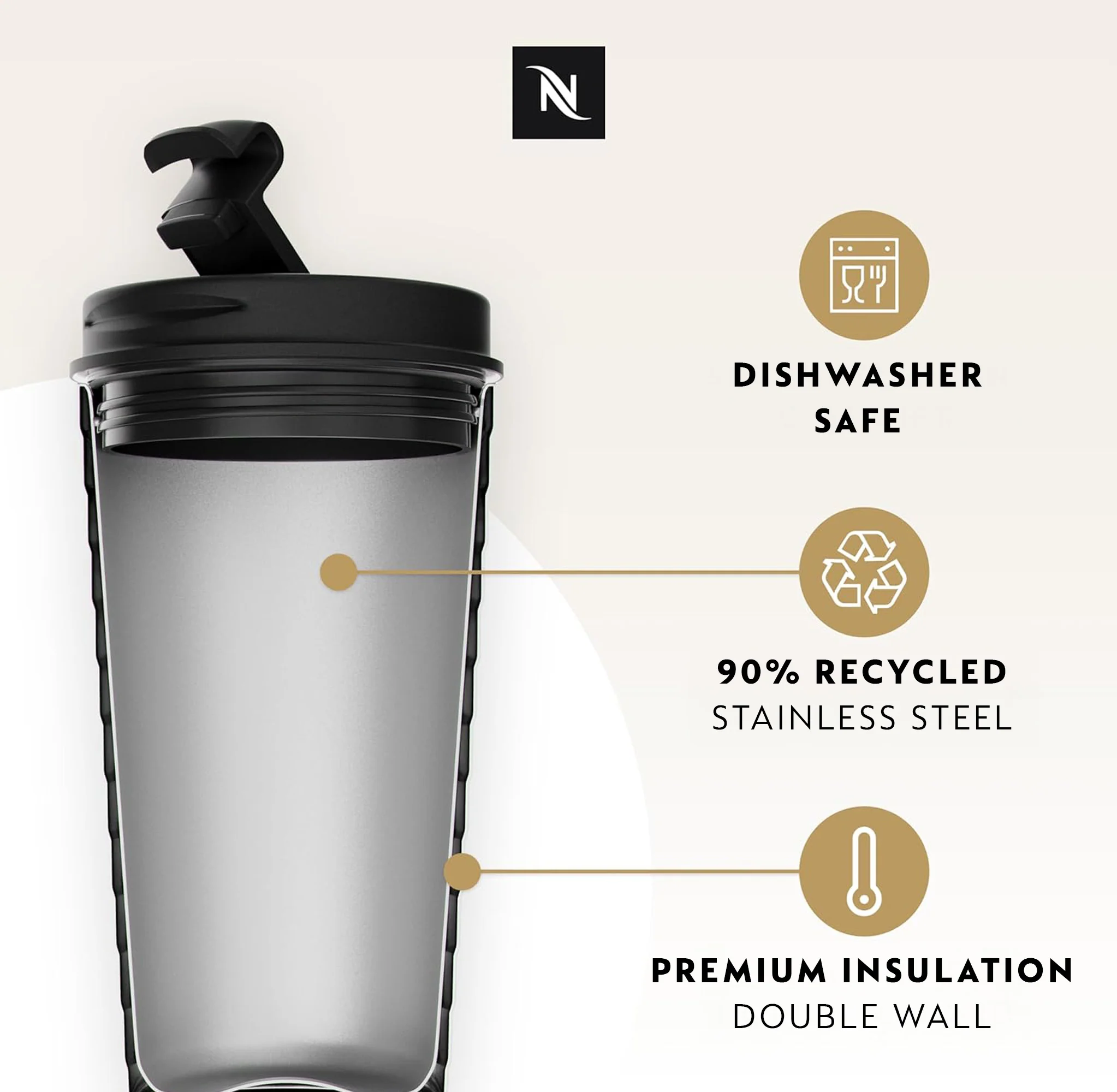 Nespresso Touch Travel Mug 380ml - Image 6