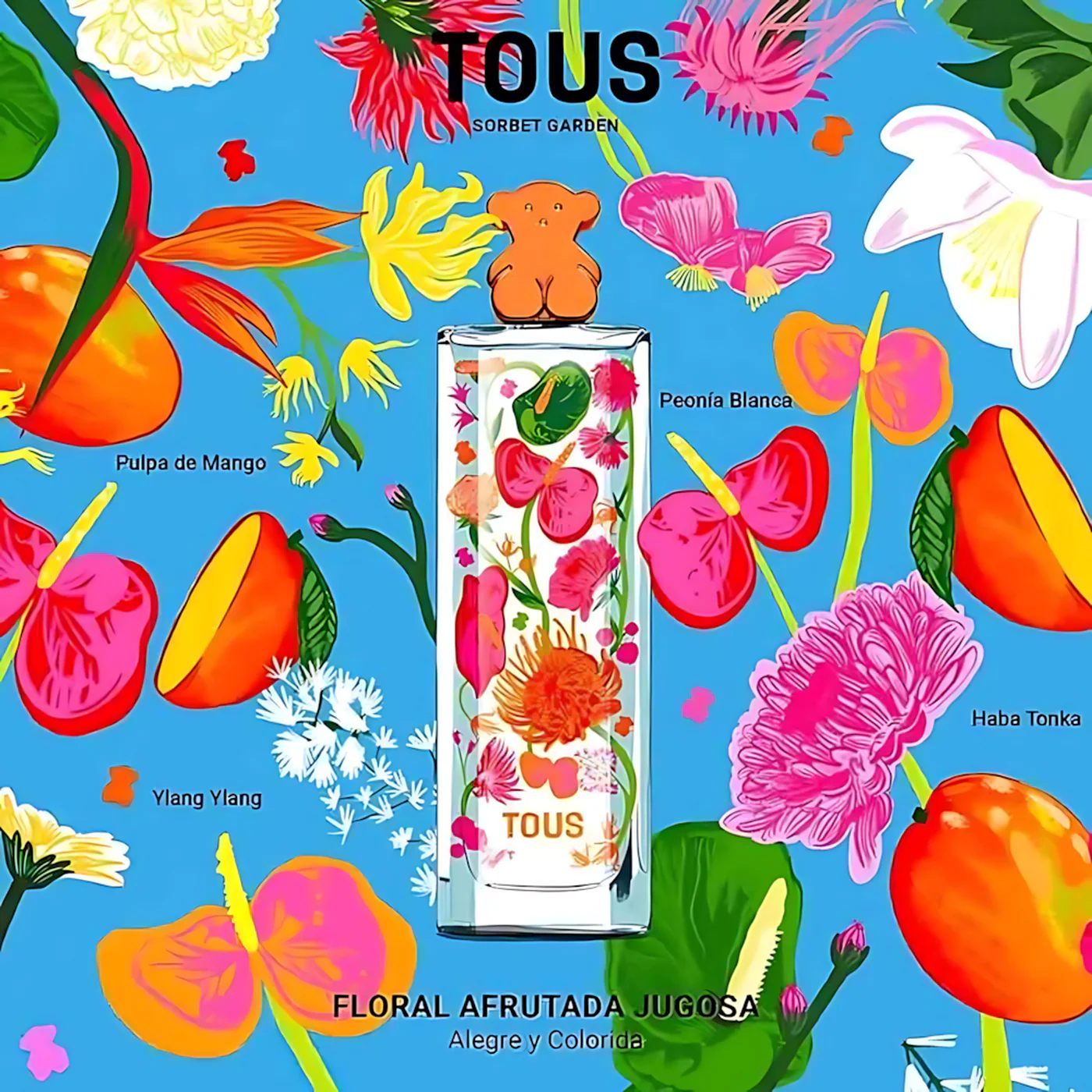 Tous Sorbet Garden EDT 90Ml For Women - Image 3
