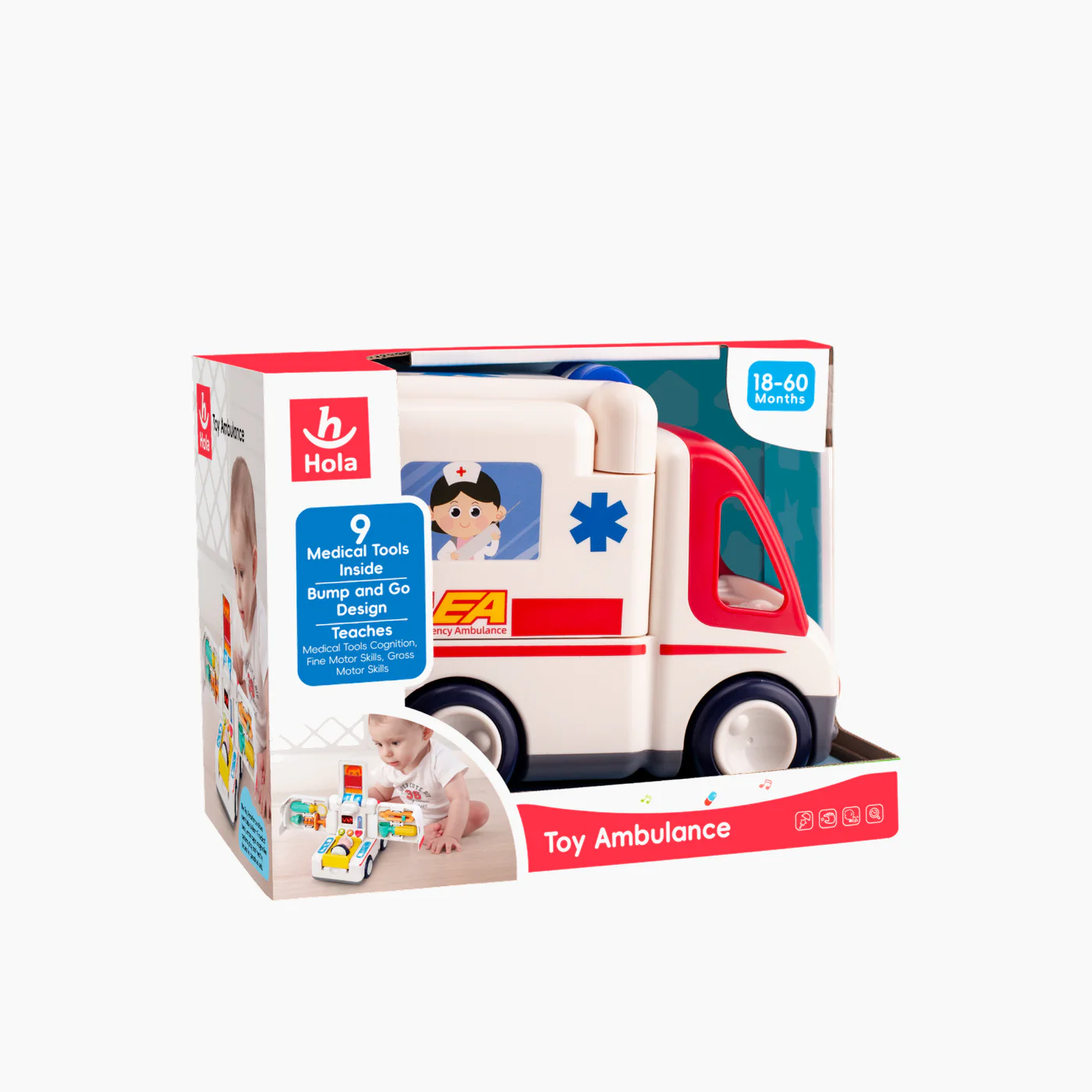 Hola Toy Ambulance - Image 6