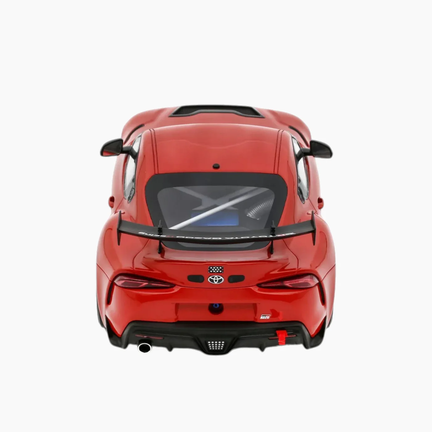 OttoMobile Toyota Supra GT4 100 Edition Plasma Orange 1:18 Scale Model Car - Image 5