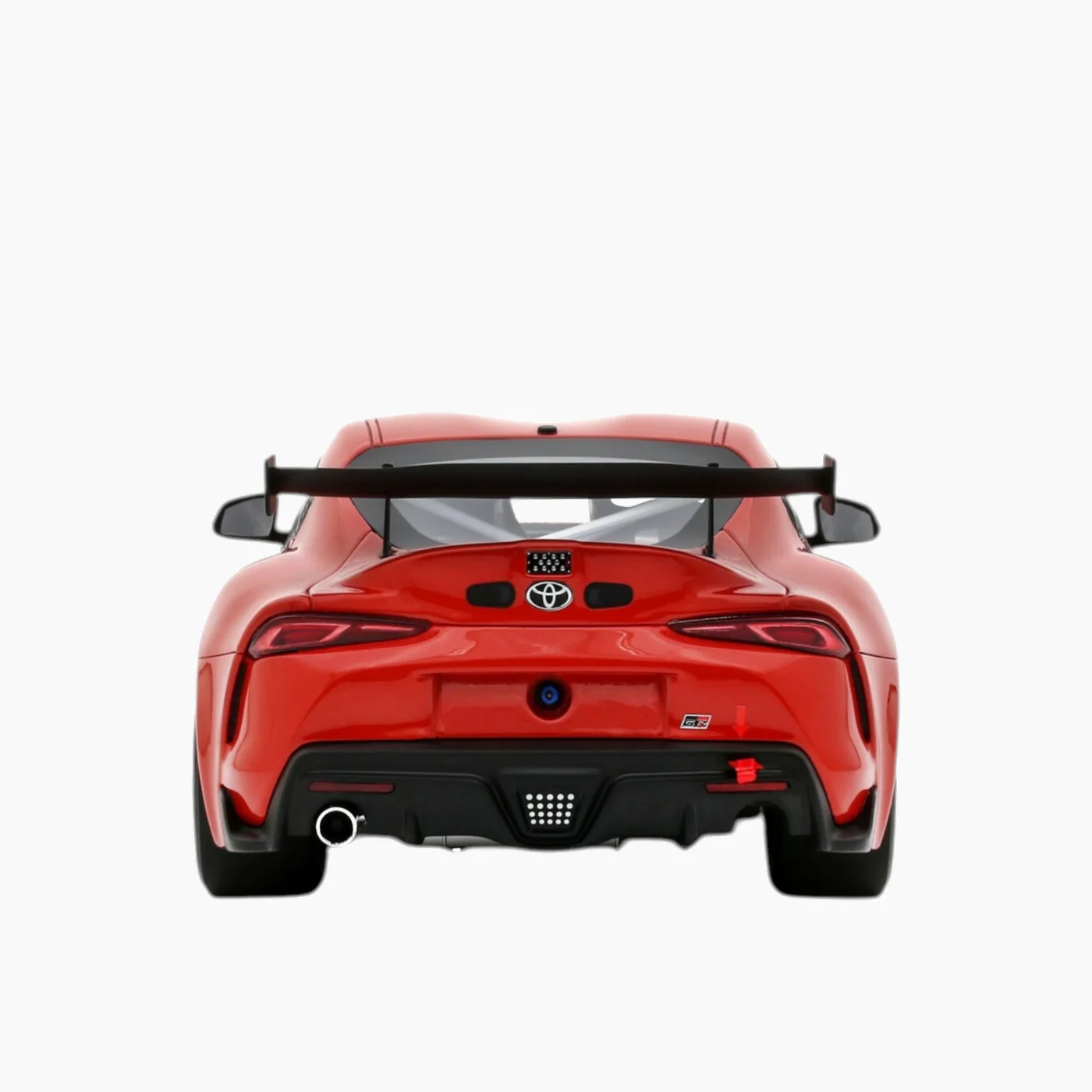 OttoMobile Toyota Supra GT4 100 Edition Plasma Orange 1:18 Scale Model Car - Image 7
