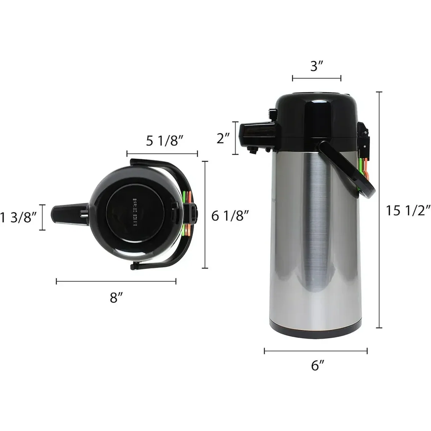 THERMOS Tpp-2200 Glass Vacuum Pump Pot - Image 2