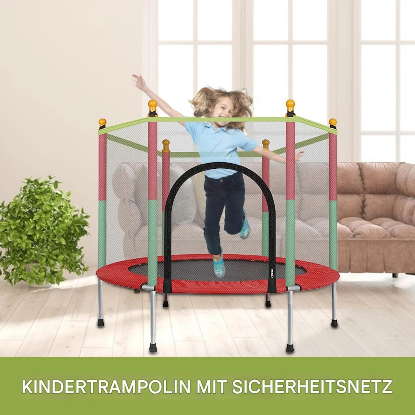 KIDS SUPPLIES AND RIDE-ON TRAMPOLINE 1.4M - Image 4