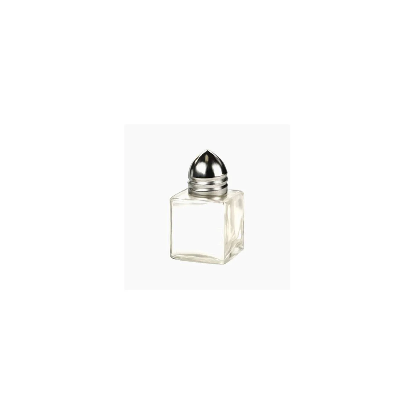 Table Craft Transparent Cube Salt & Pepper Shaker Set