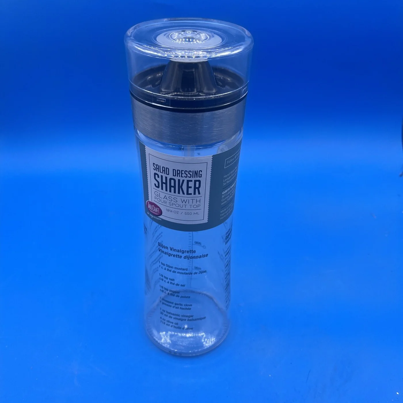 Table Craft Dressing Shaker Glass - Image 4