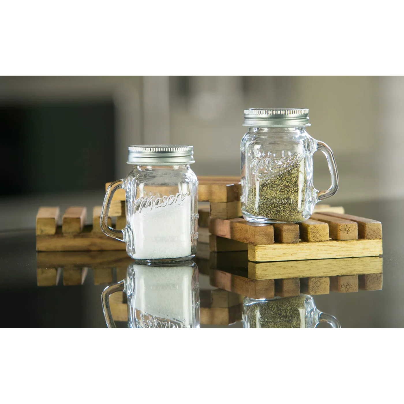 Table Craft Mason Salt and Pepper Shaker Set - Image 5