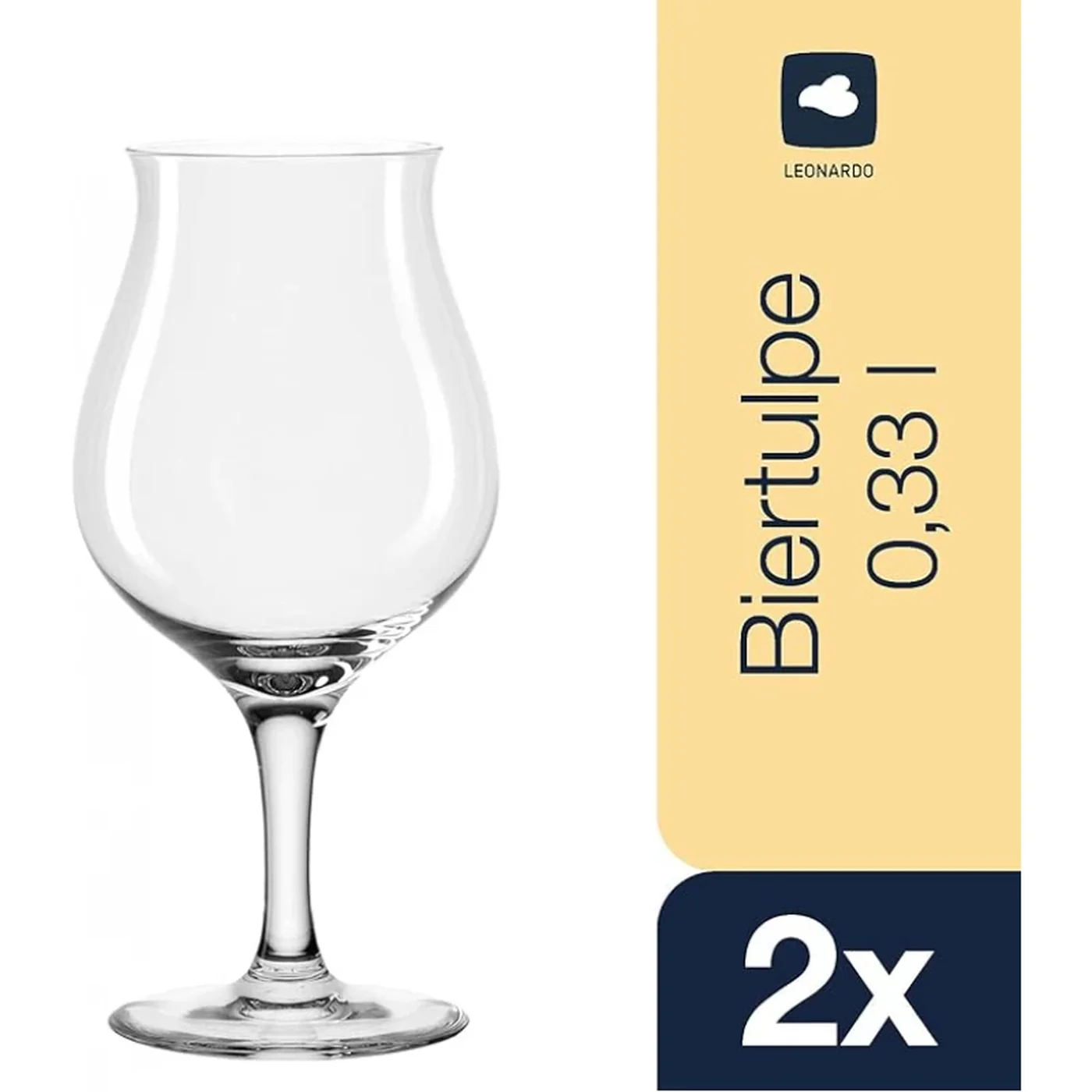 Leonardo Taverna Beer Tulips Glasses - Image 2