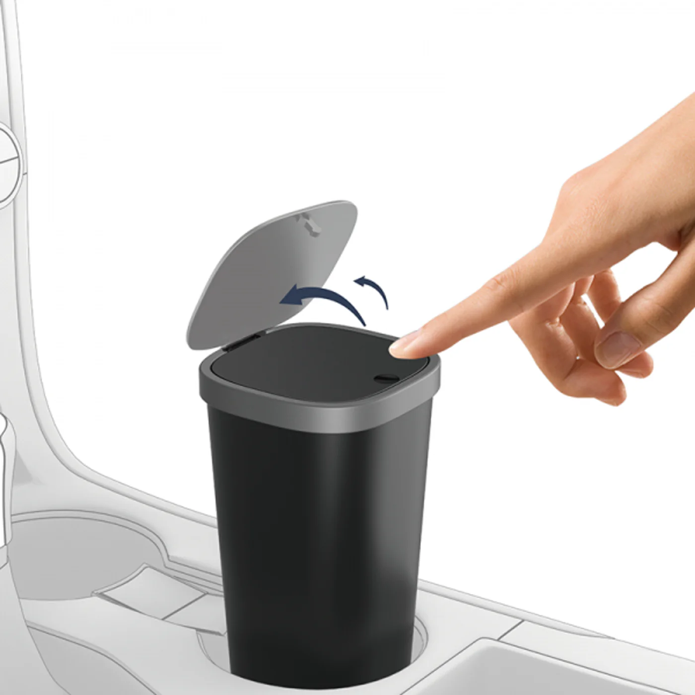 Wiwu CH020 Trash Can - Image 5