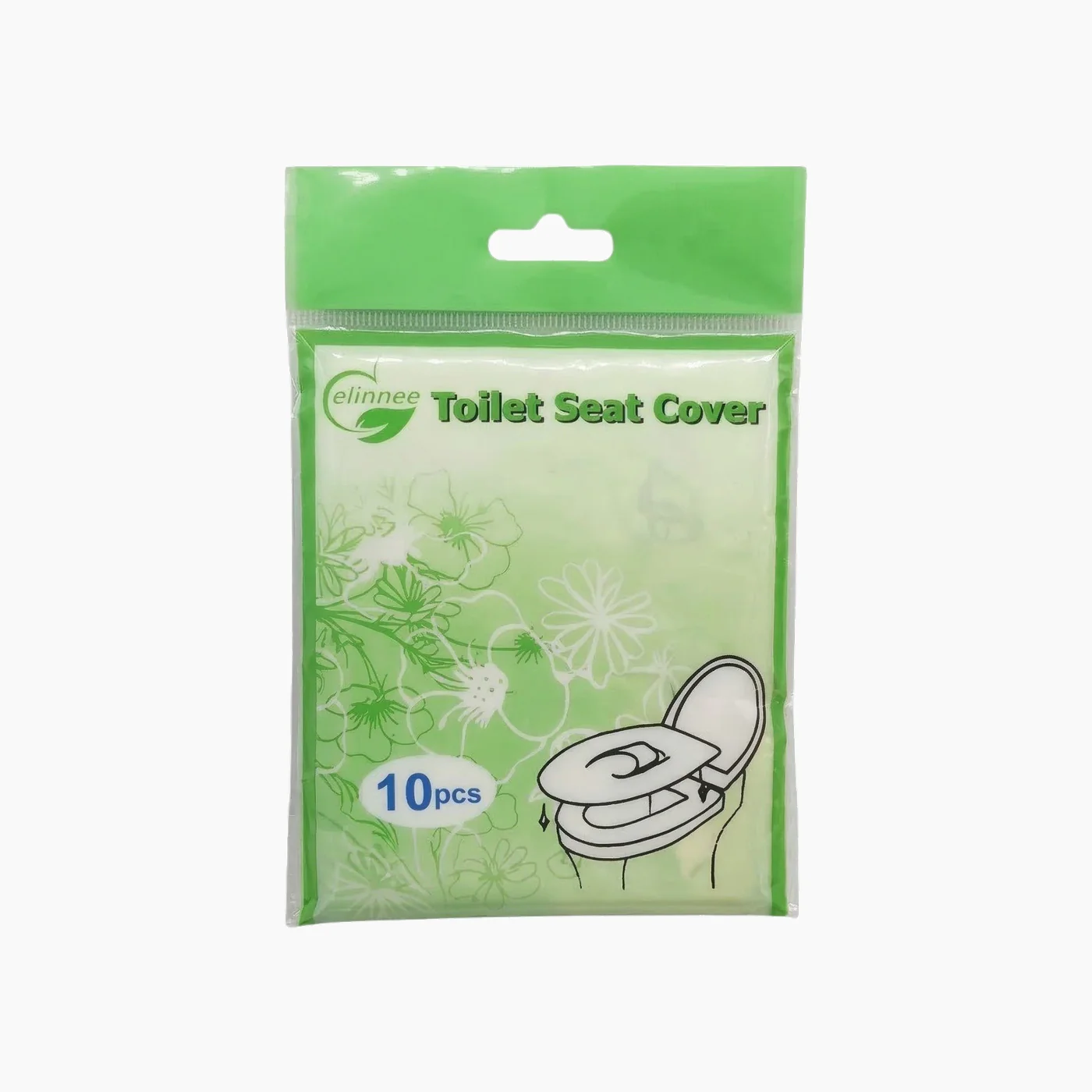 Travel Kit Toilet Seat Paper, 10 Pc Packet
