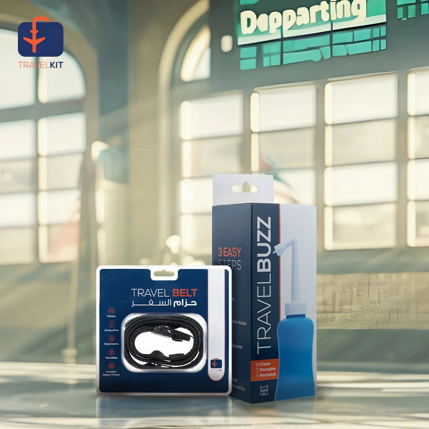 Travel Kit Travel Buzz Essentials - Travel Belt Combo - Image 7