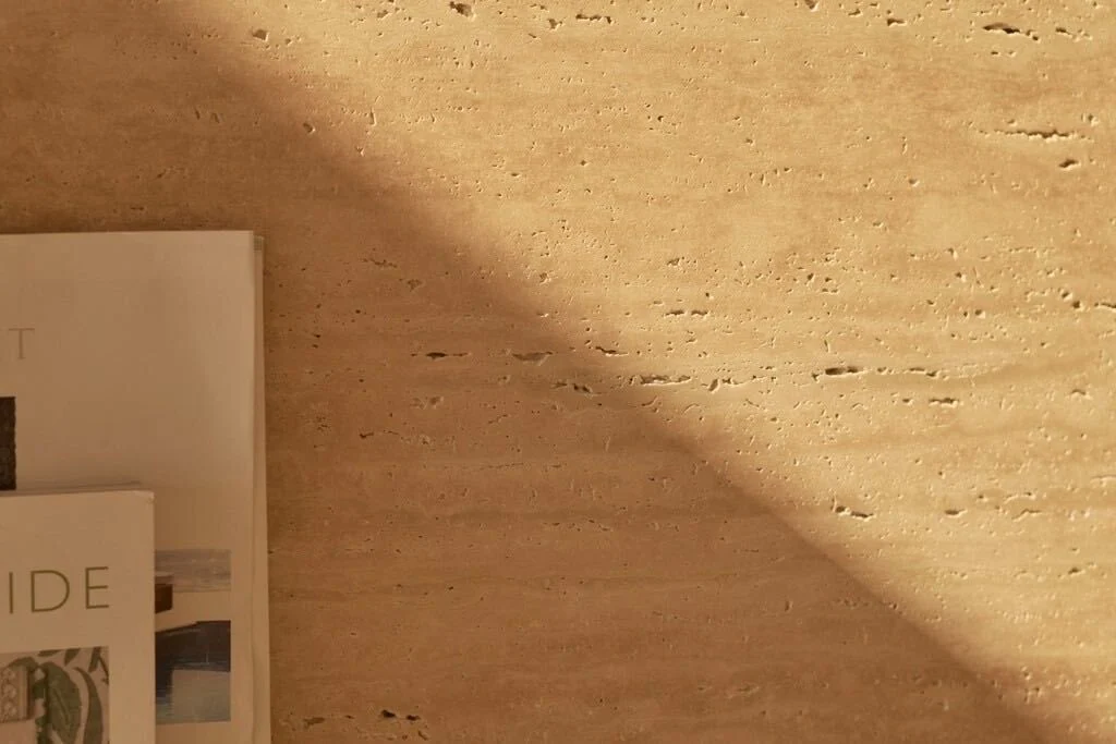 Travertine Coffee Table - Image 3