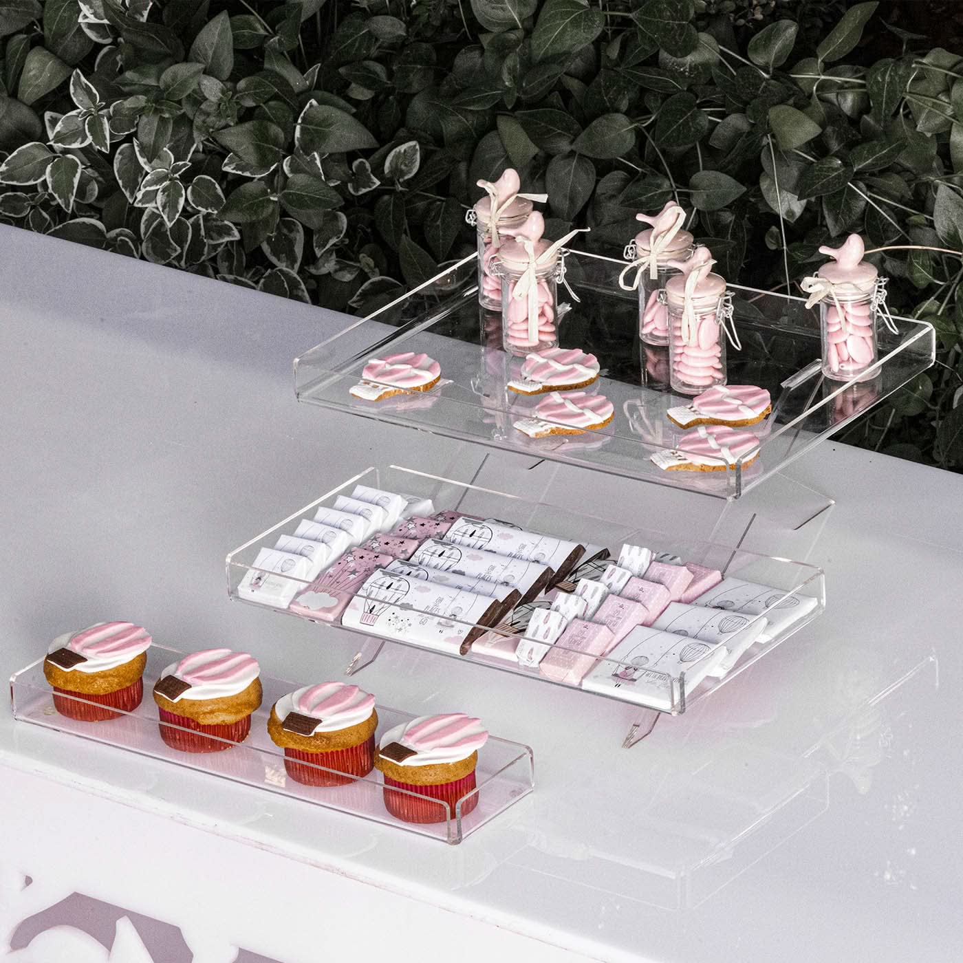 Trays With X Base Set of 3 - Image 2