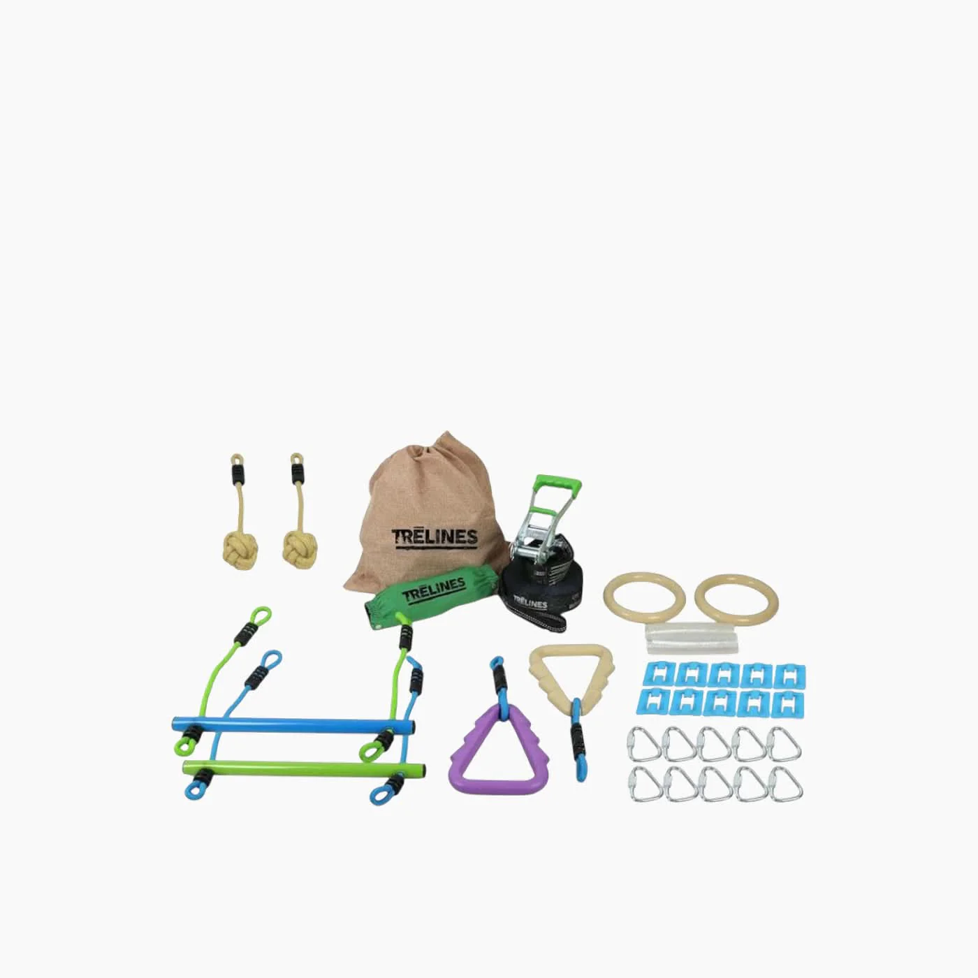 Hape Trelines Ninja Adventure Kit Obstacle Course