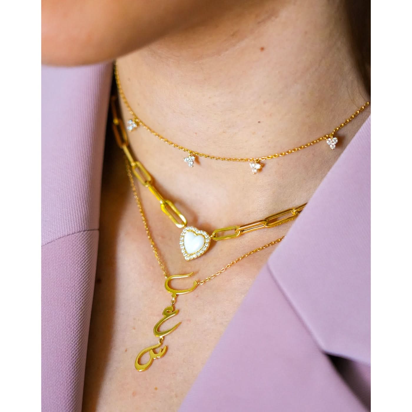 Joy Jewels Trio Dangling Necklace - Image 2