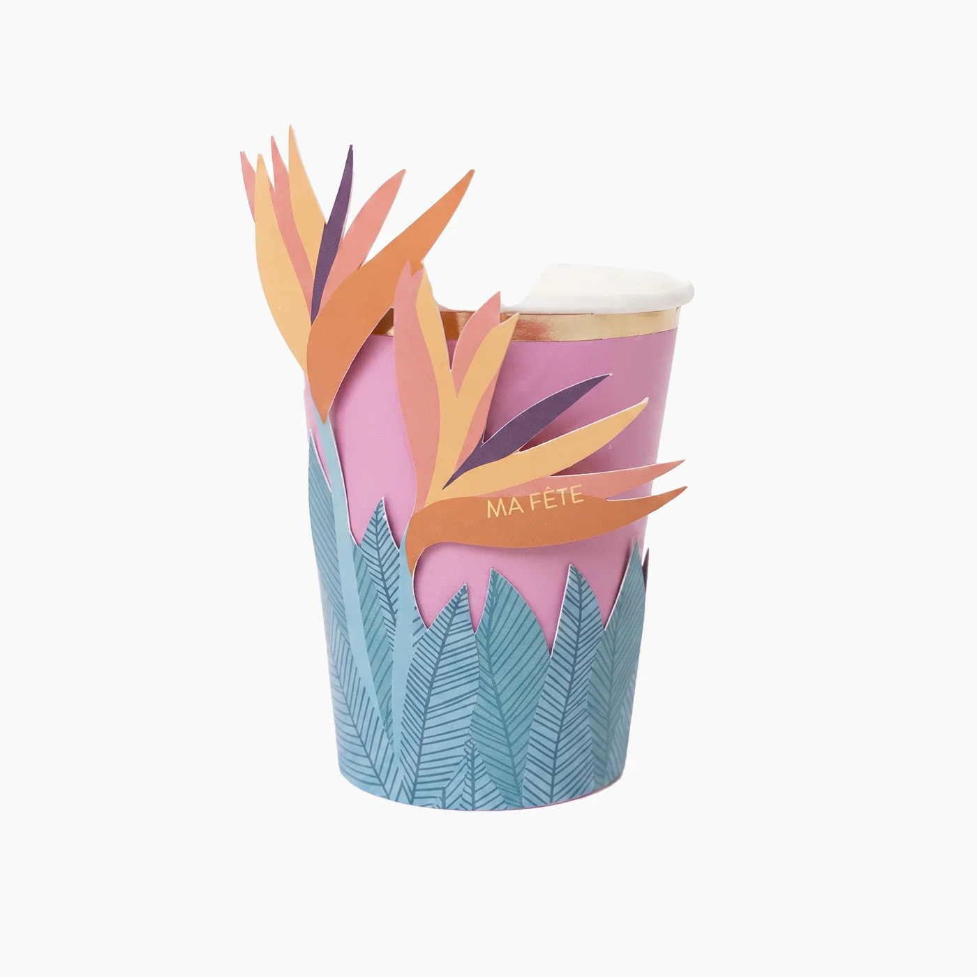 Ma Fete Tropical Cups - Set of 8