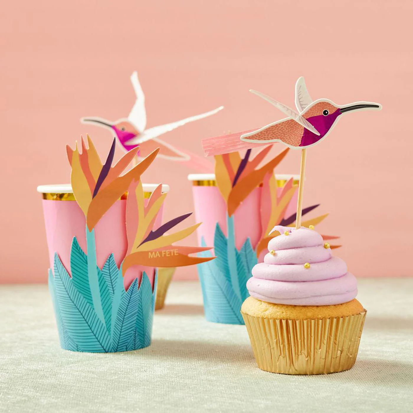 Ma Fete Tropical Cups - Set of 8 - Image 3